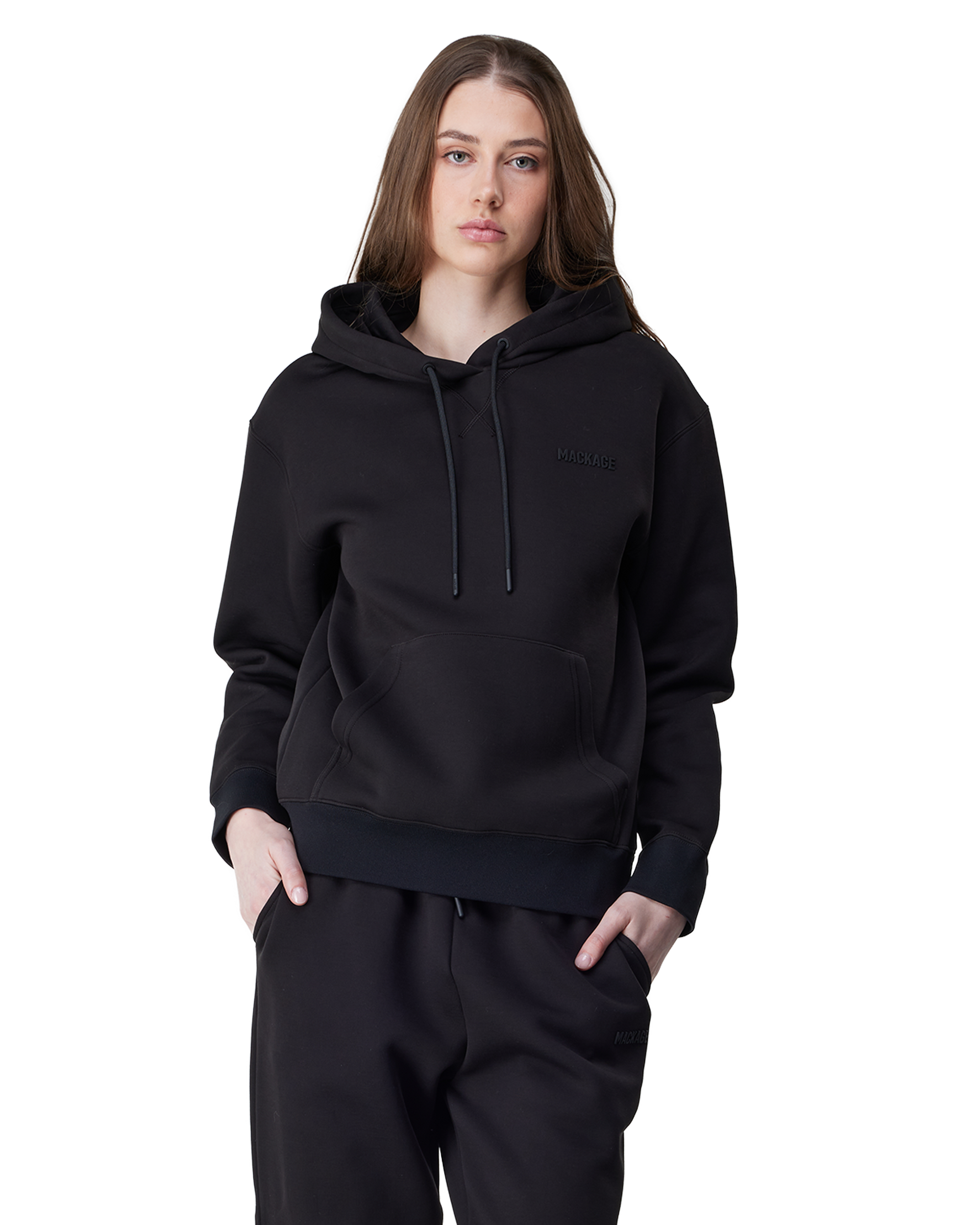 KRYSTIANA Double-Face Jersey Hoodie