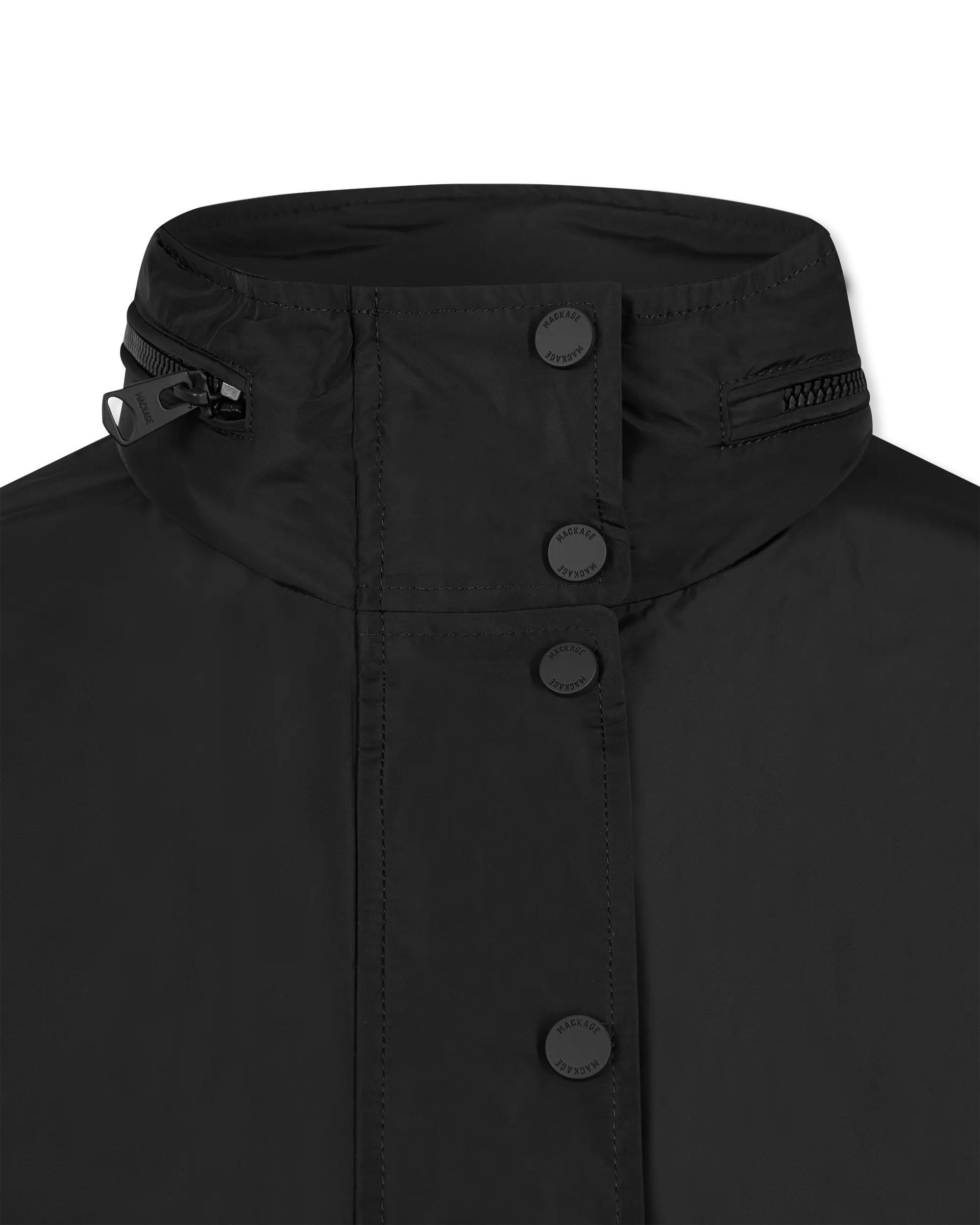 KERYN Medium-Length Rain Jacket