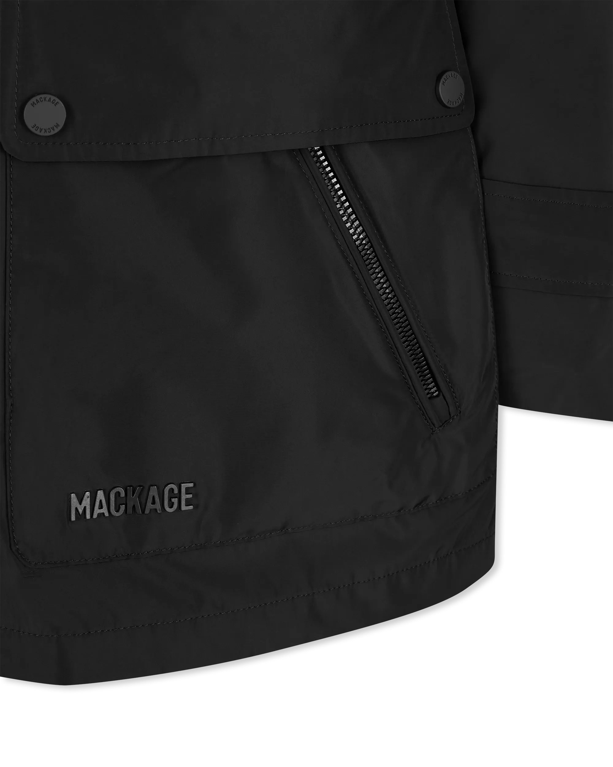 KERYN Medium-Length Rain Jacket