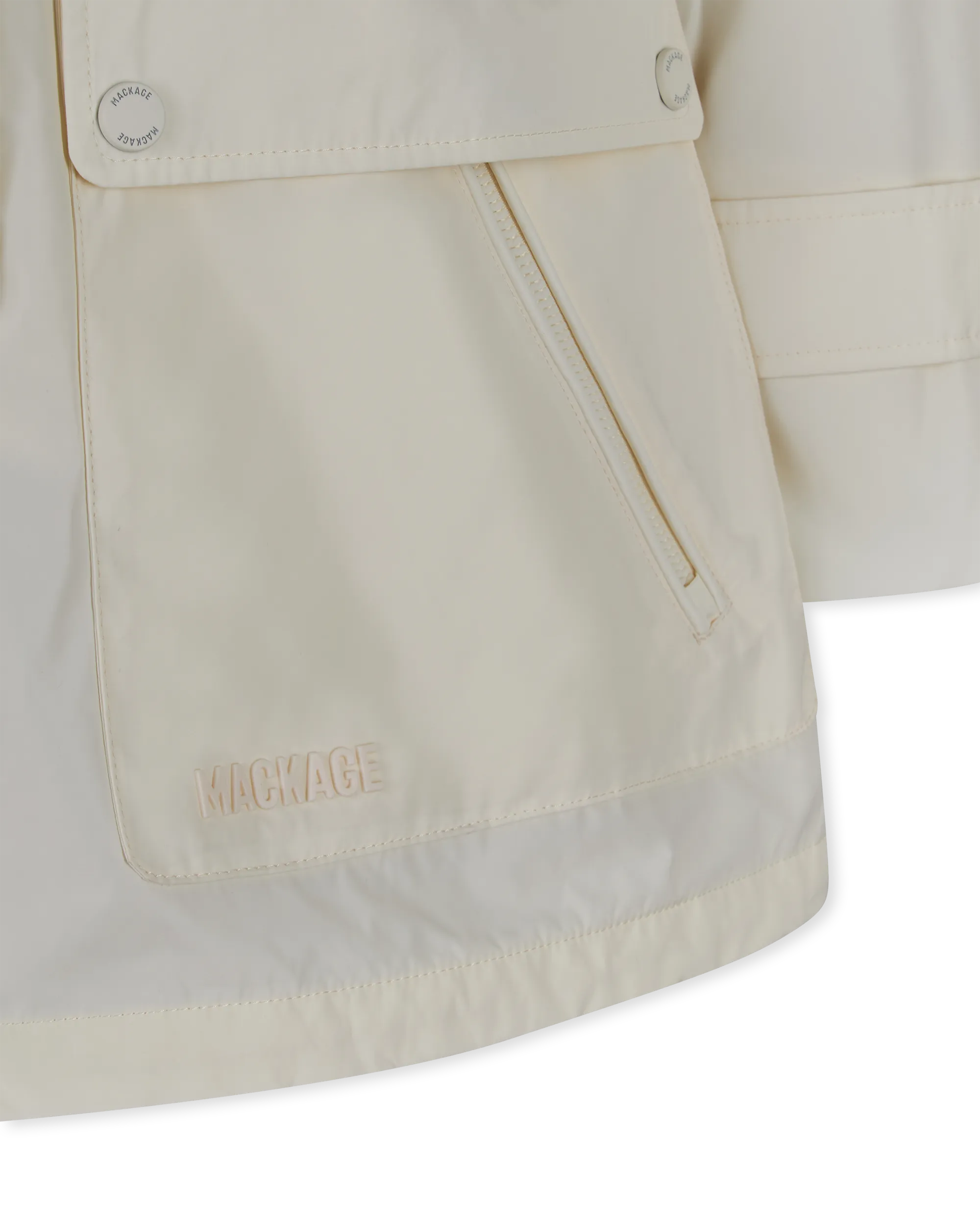 KERYN Medium-Length Rain Jacket