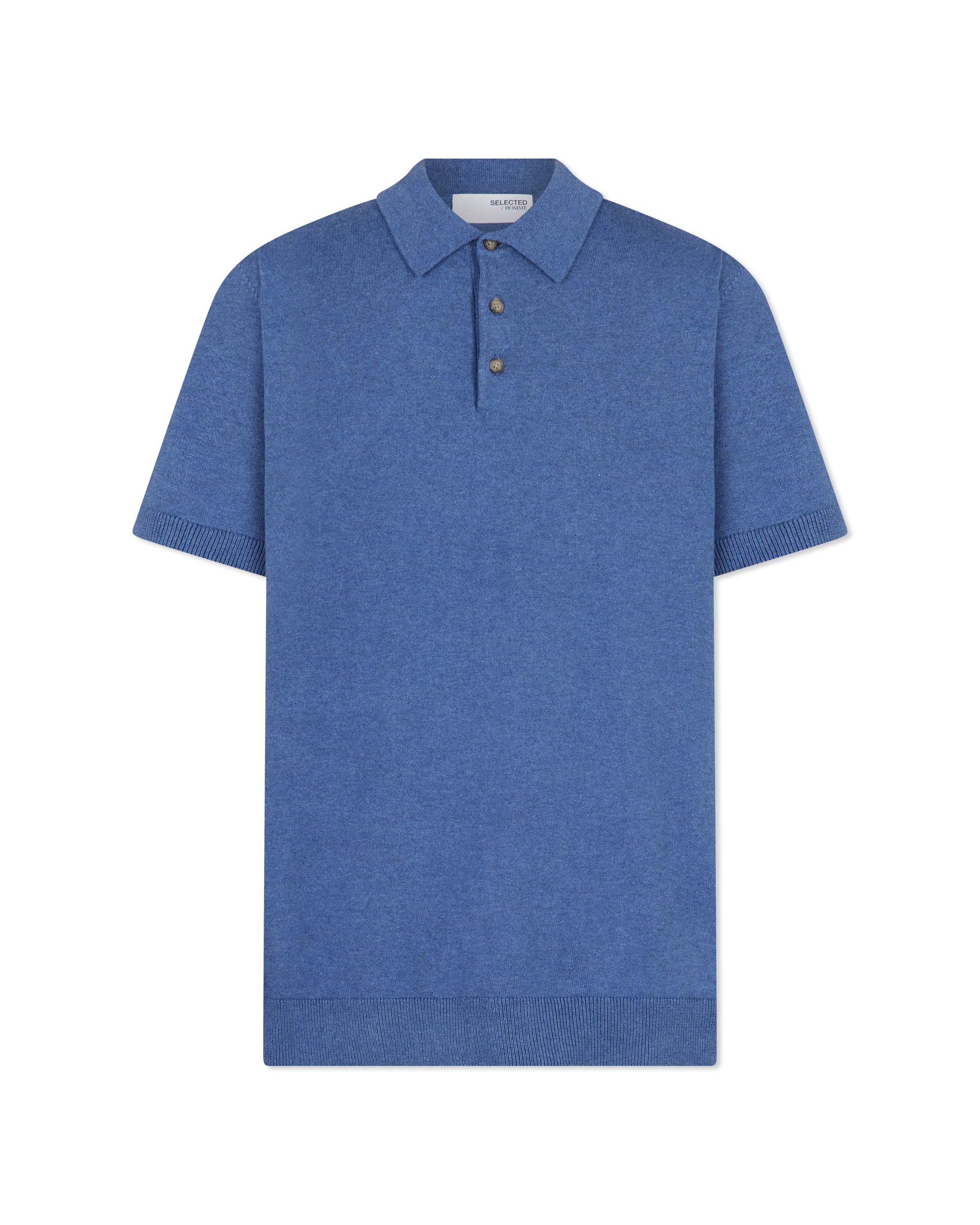 Knitted Short Sleeve Polo Shirt