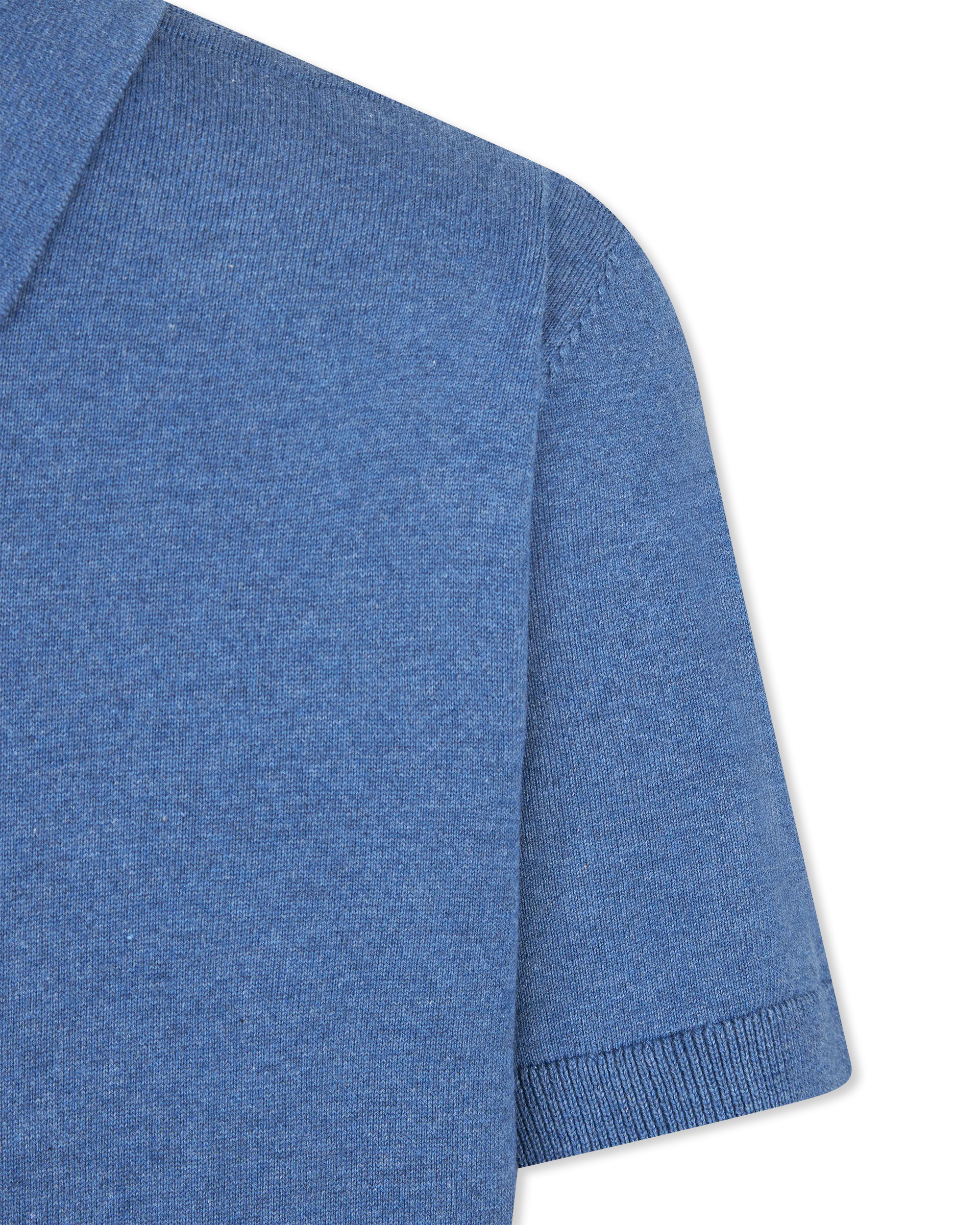 Knitted Short Sleeve Polo Shirt