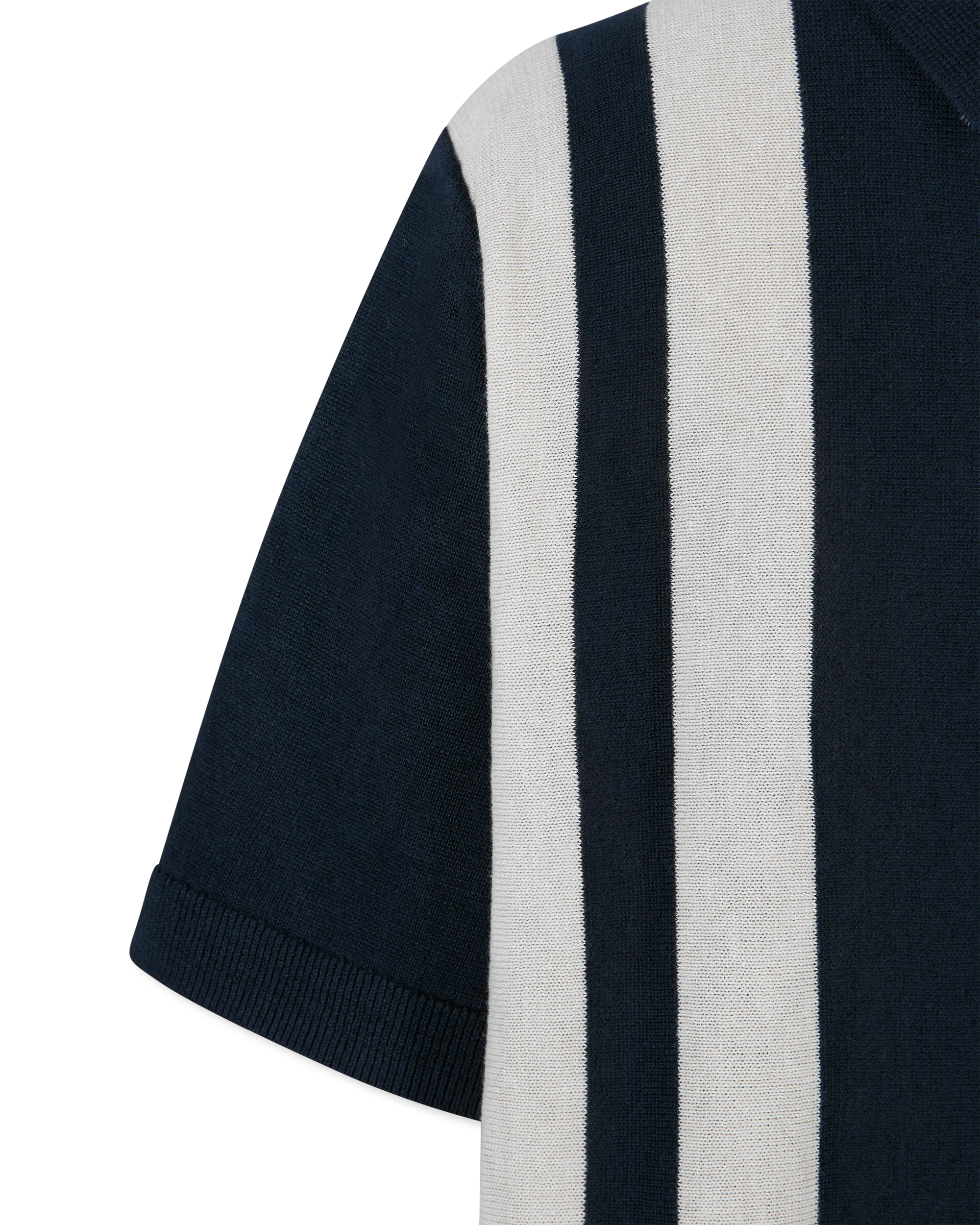 Sun Open Knitted Polo Shirt