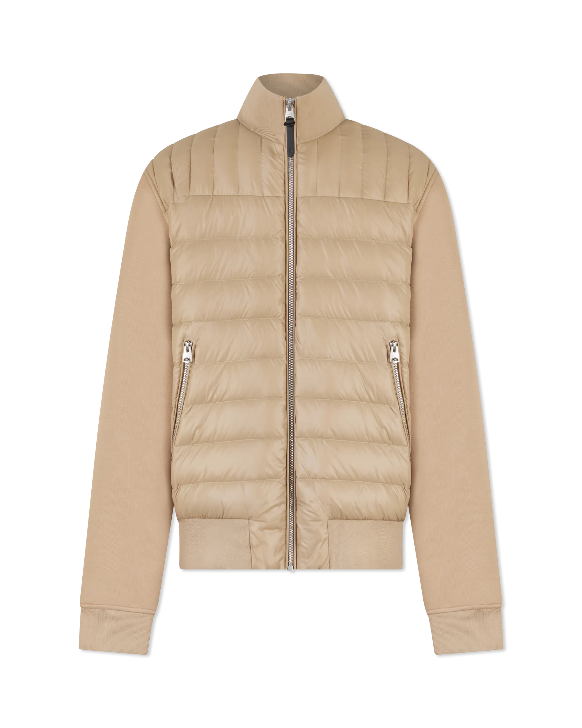 Collin-R Nano Down Mixed Media Bomber Jacket