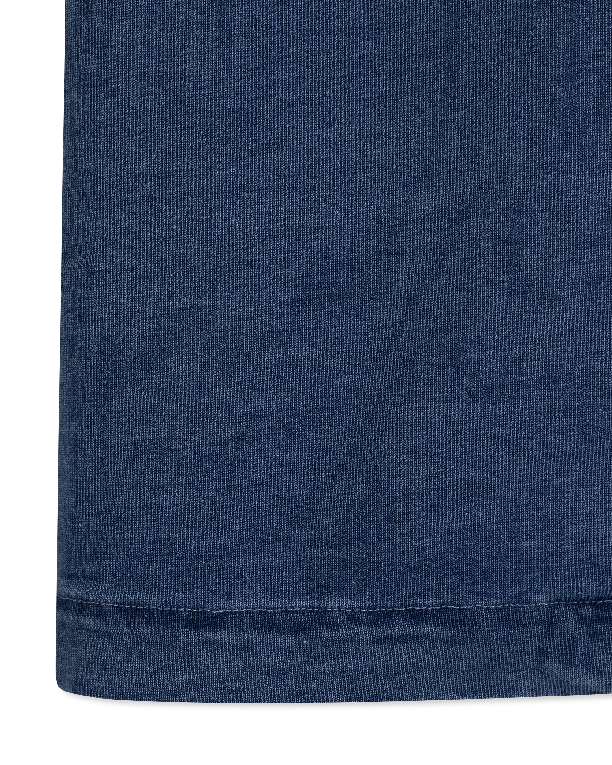 Purple Jeans Knit Jersey Short Sleeve Camp Shirt