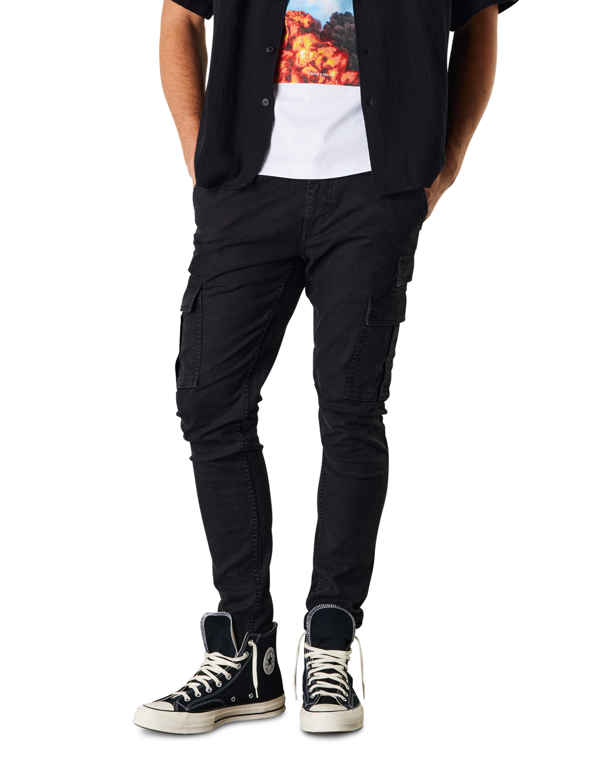 Brushed Twill Cargo Pant