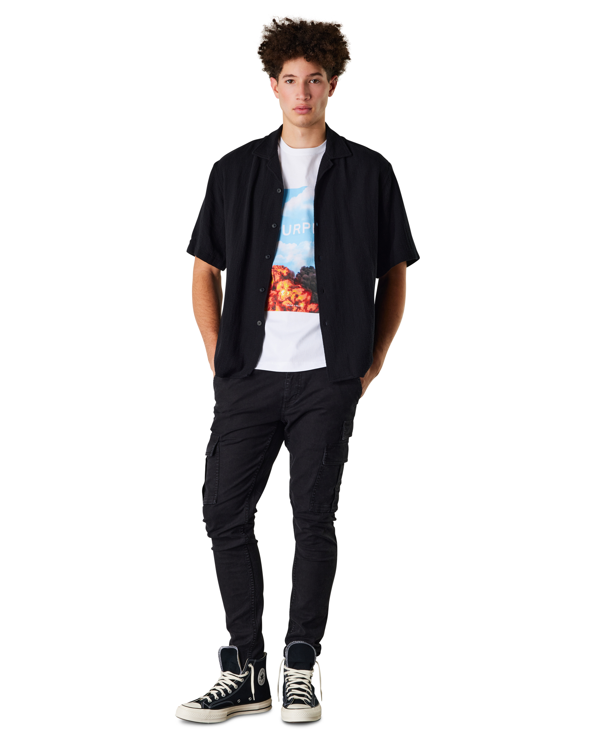 Brushed Twill Cargo Pant