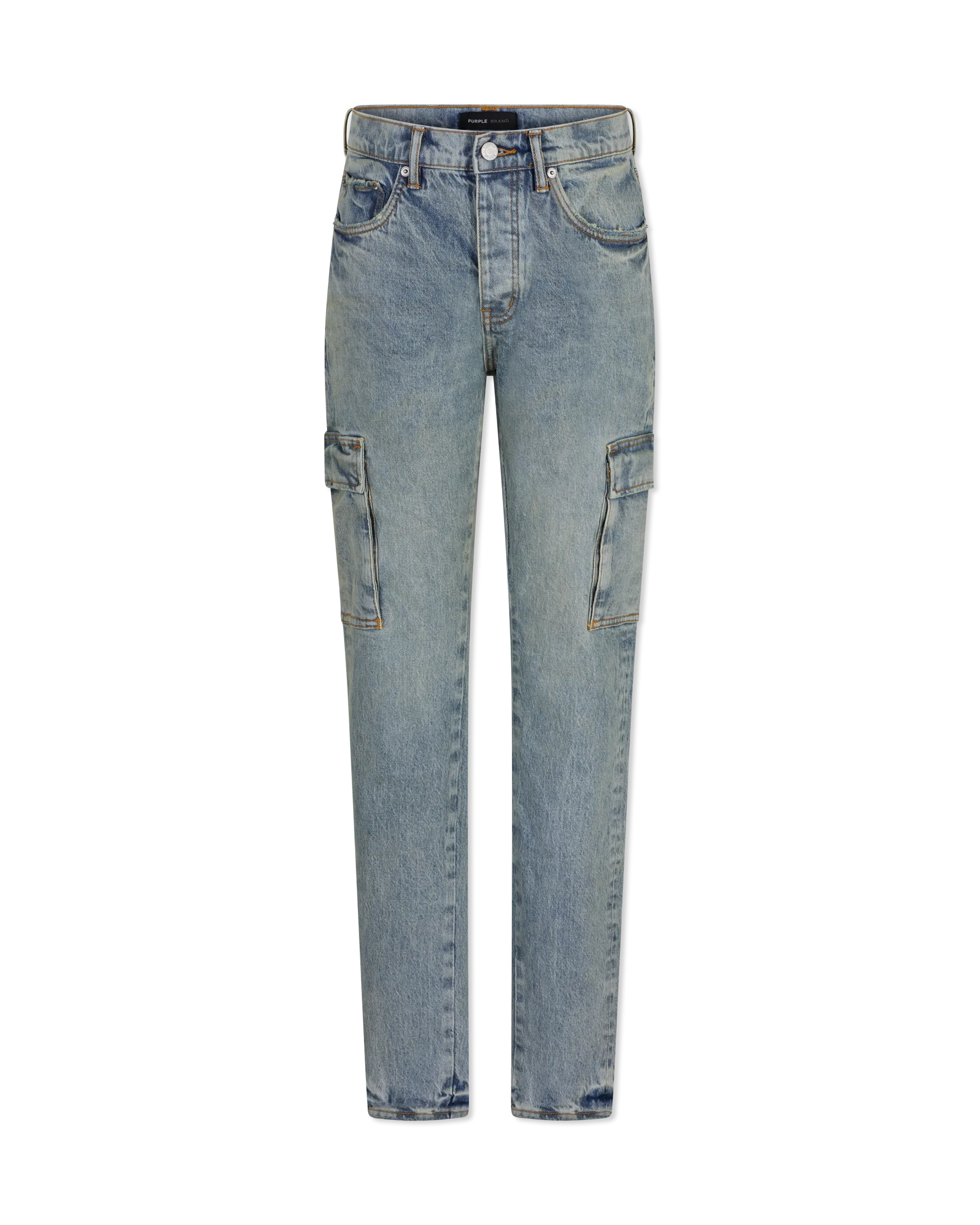 Purple Jeans P001 Skinny Cargo Pumice Jeans