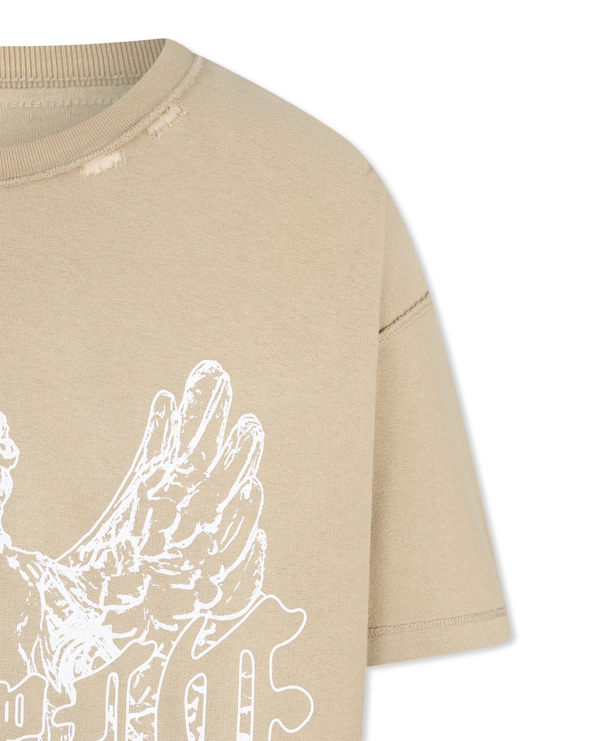 Purple Jeans Textured Inside Out Guardian T-shirt