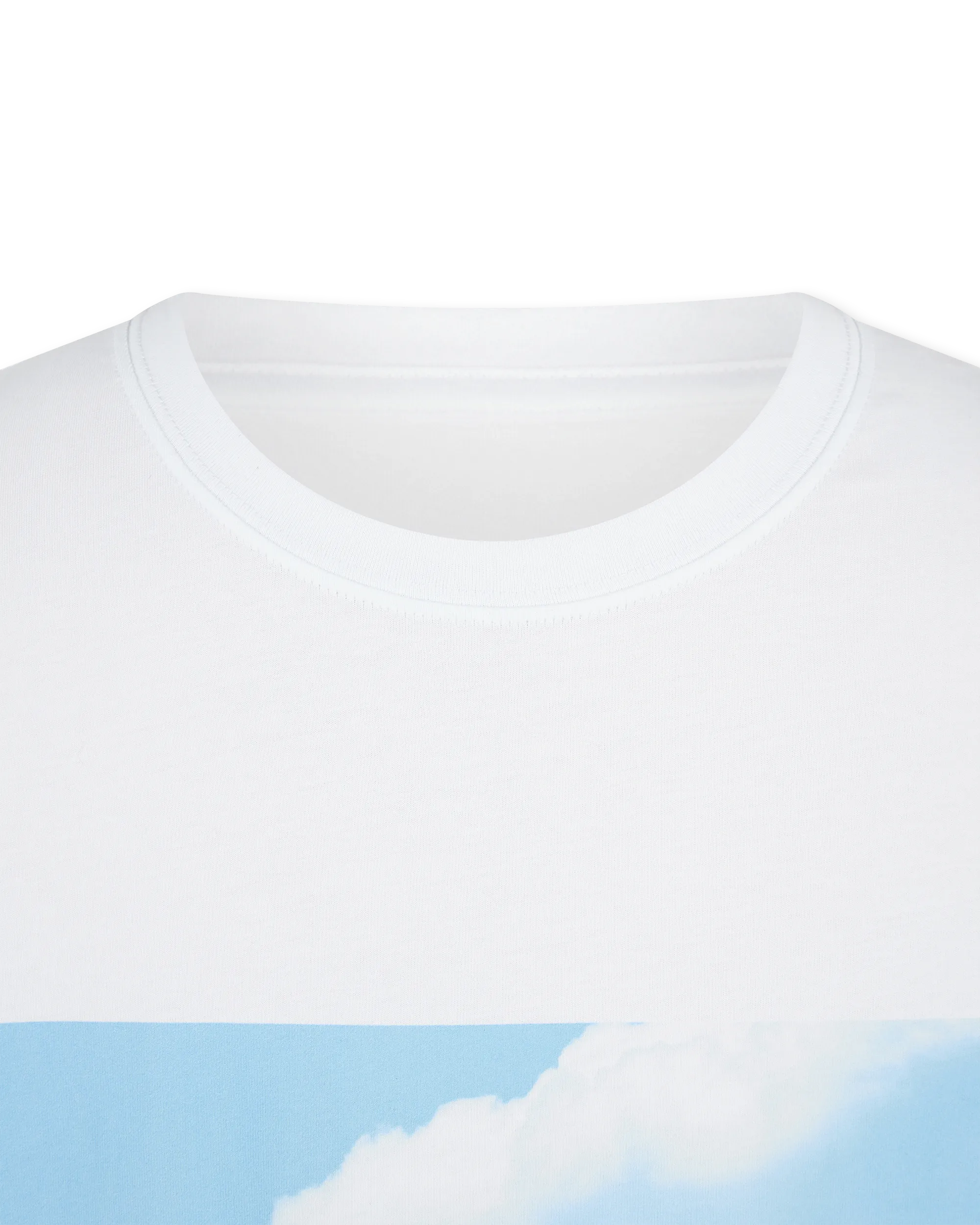 Purple Jeans Above & Below Clean Jersey T-shirt