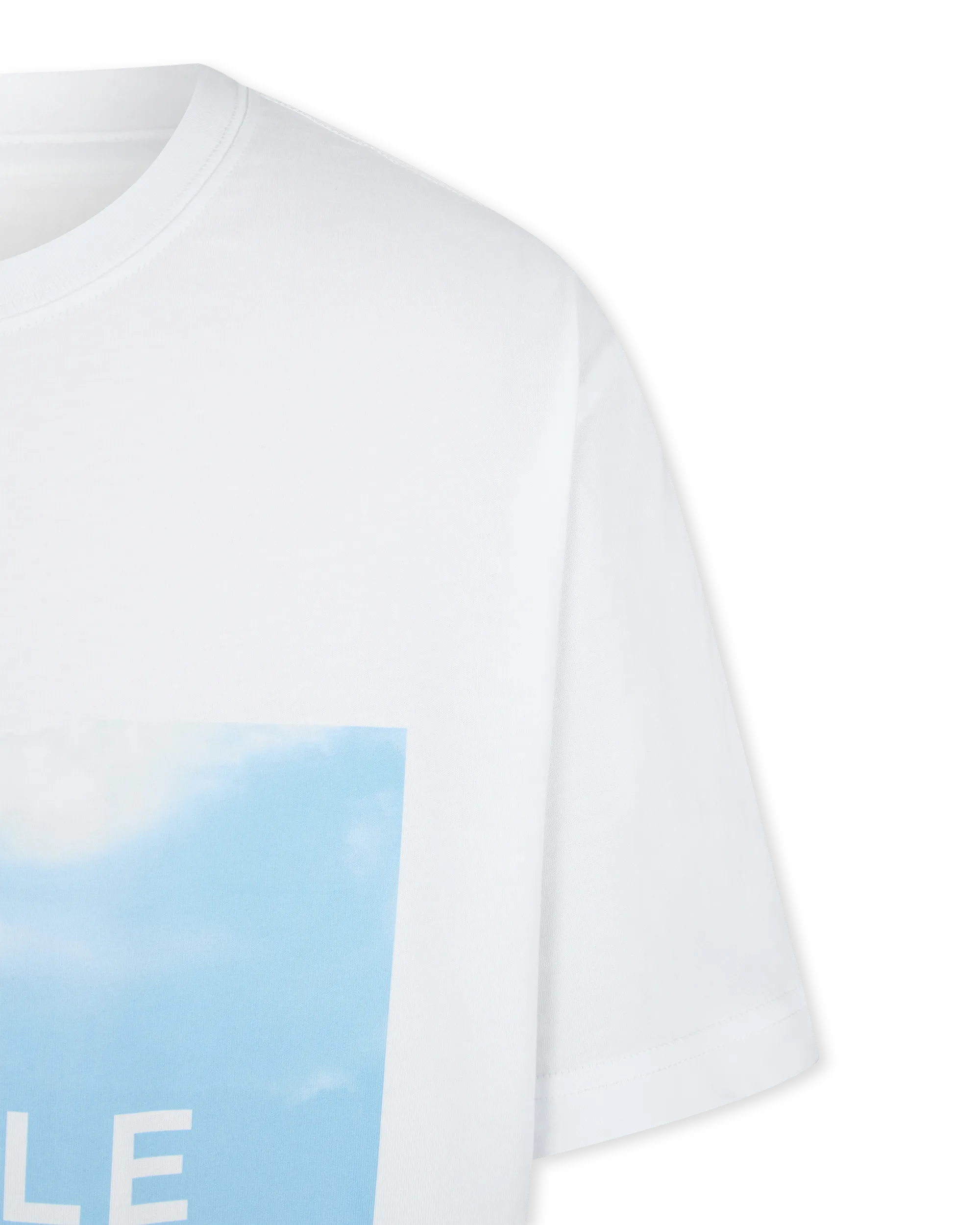 Purple Jeans Above & Below Clean Jersey T-shirt