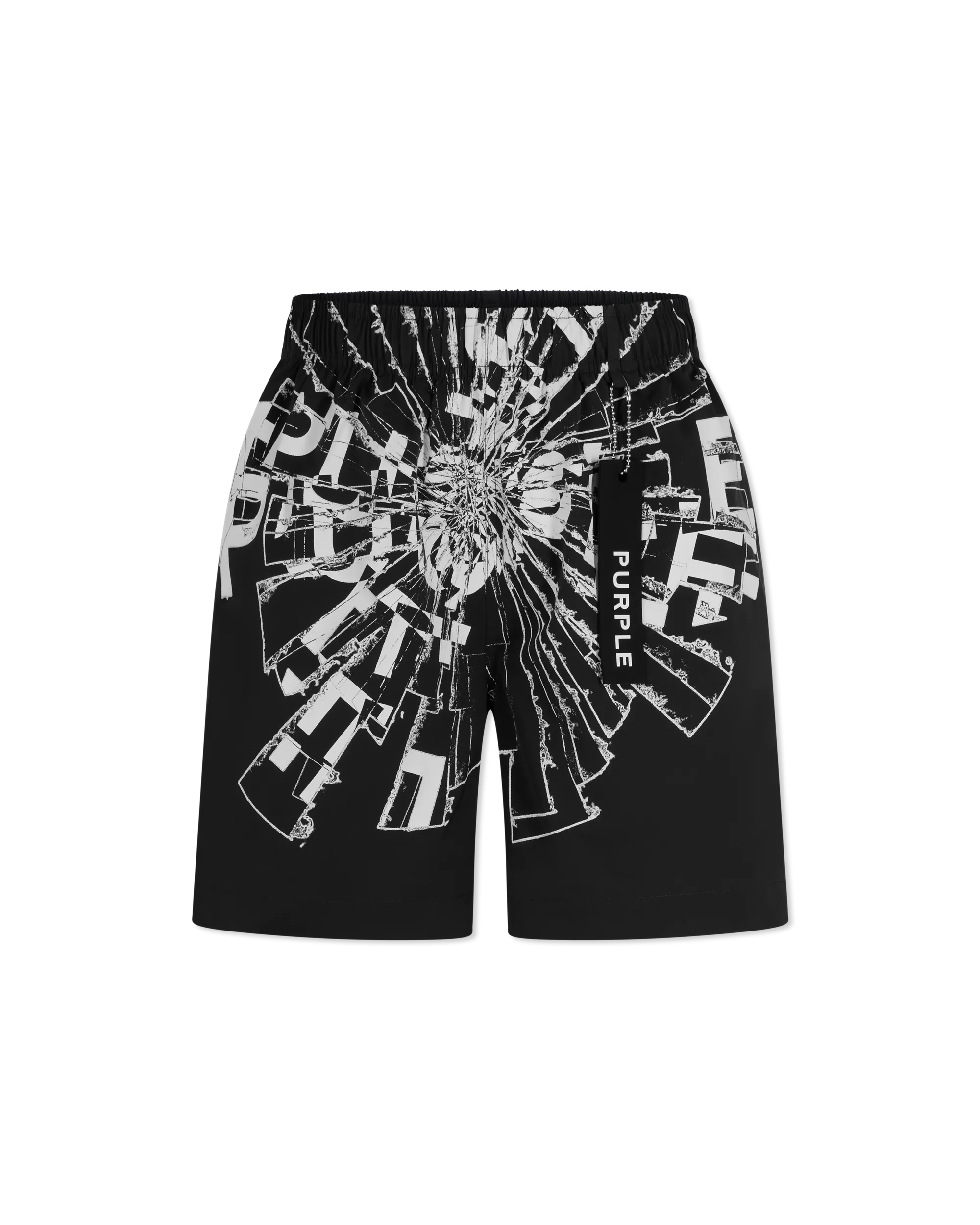 Purple Jeans Shattered Swim Shorts