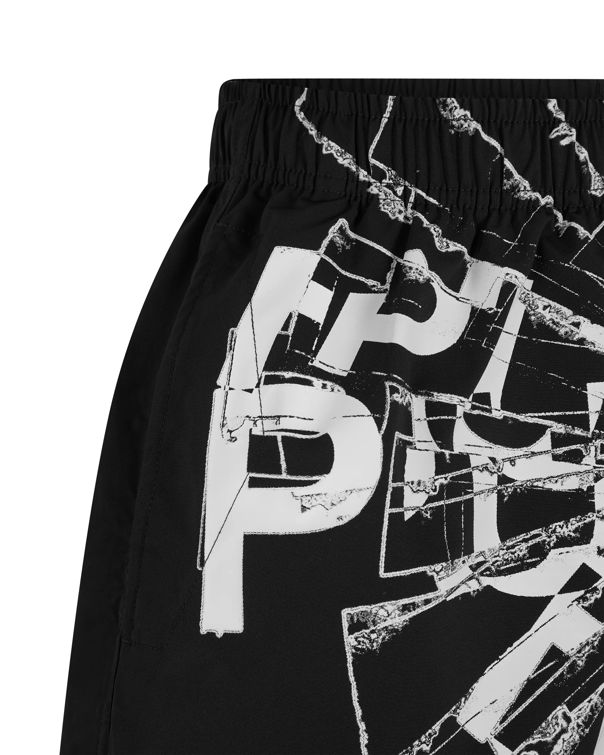 Purple Jeans Shattered Swim Shorts