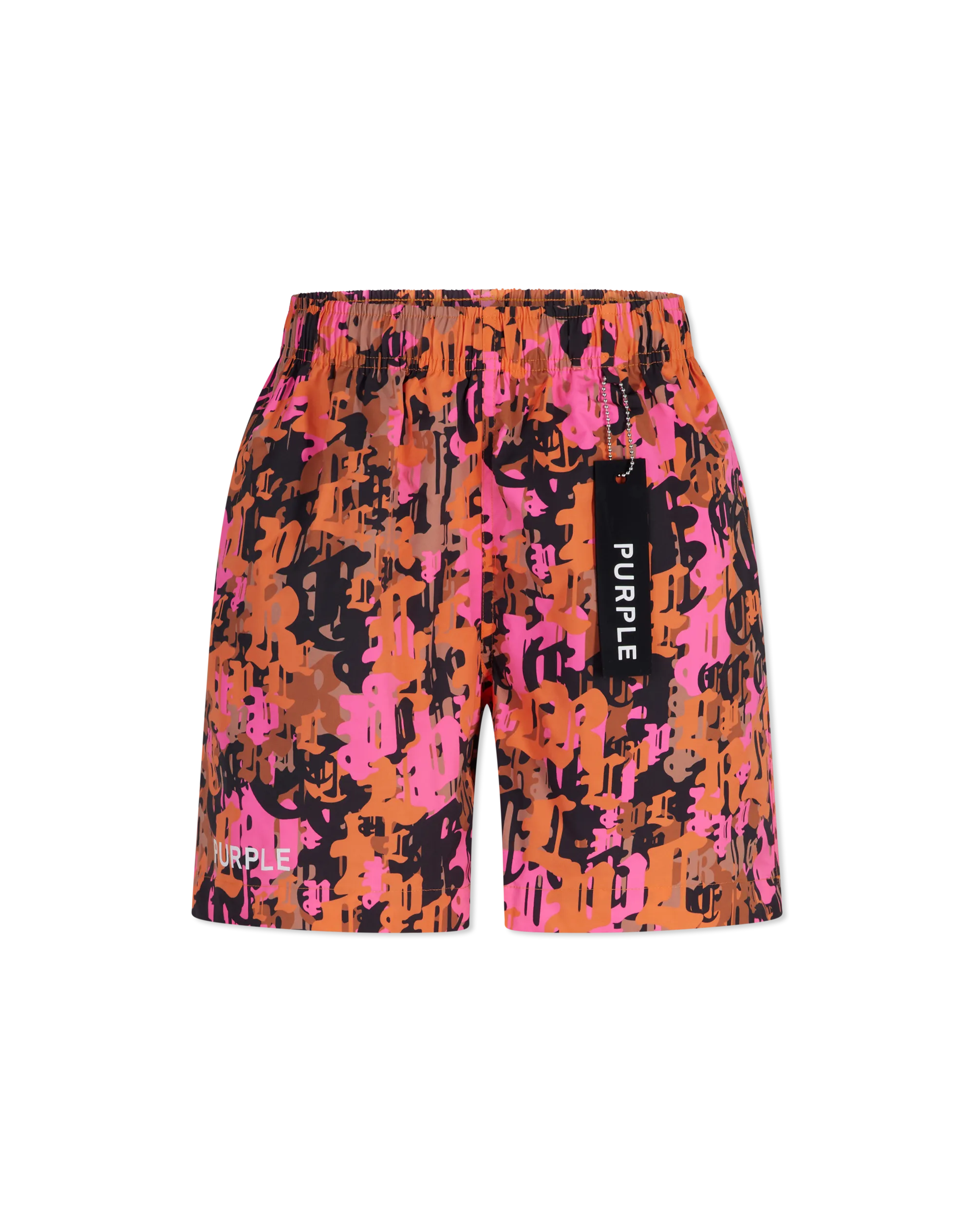 Purple Jeans Gothic Camo Swim Shorts
