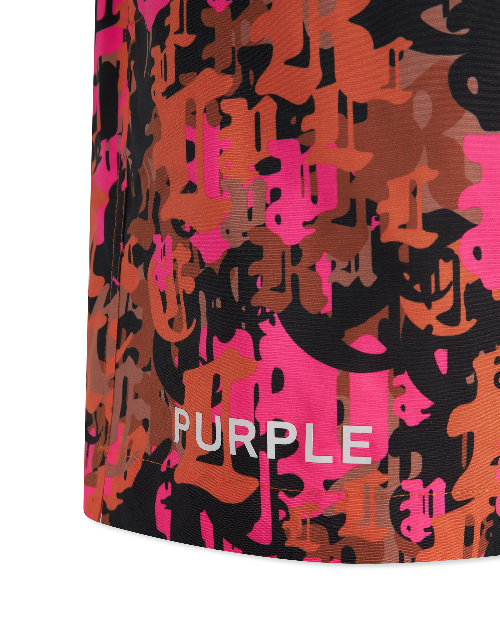 Purple Jeans Gothic Camo Swim Shorts