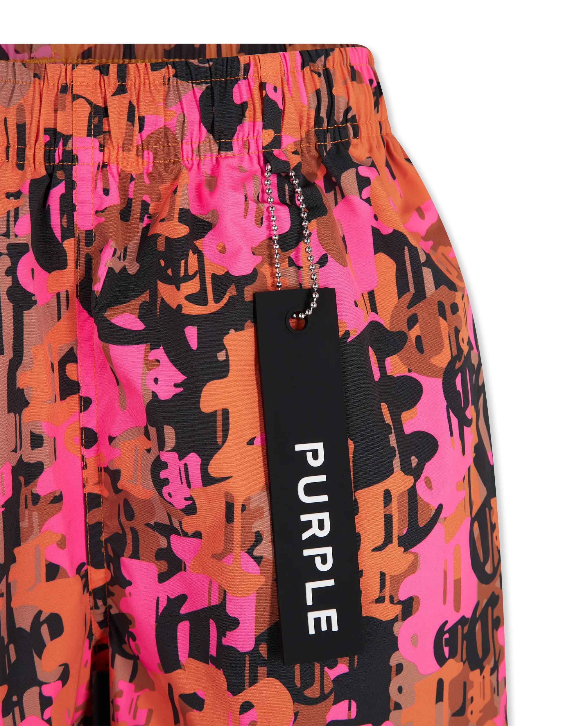 Purple Jeans Gothic Camo Swim Shorts