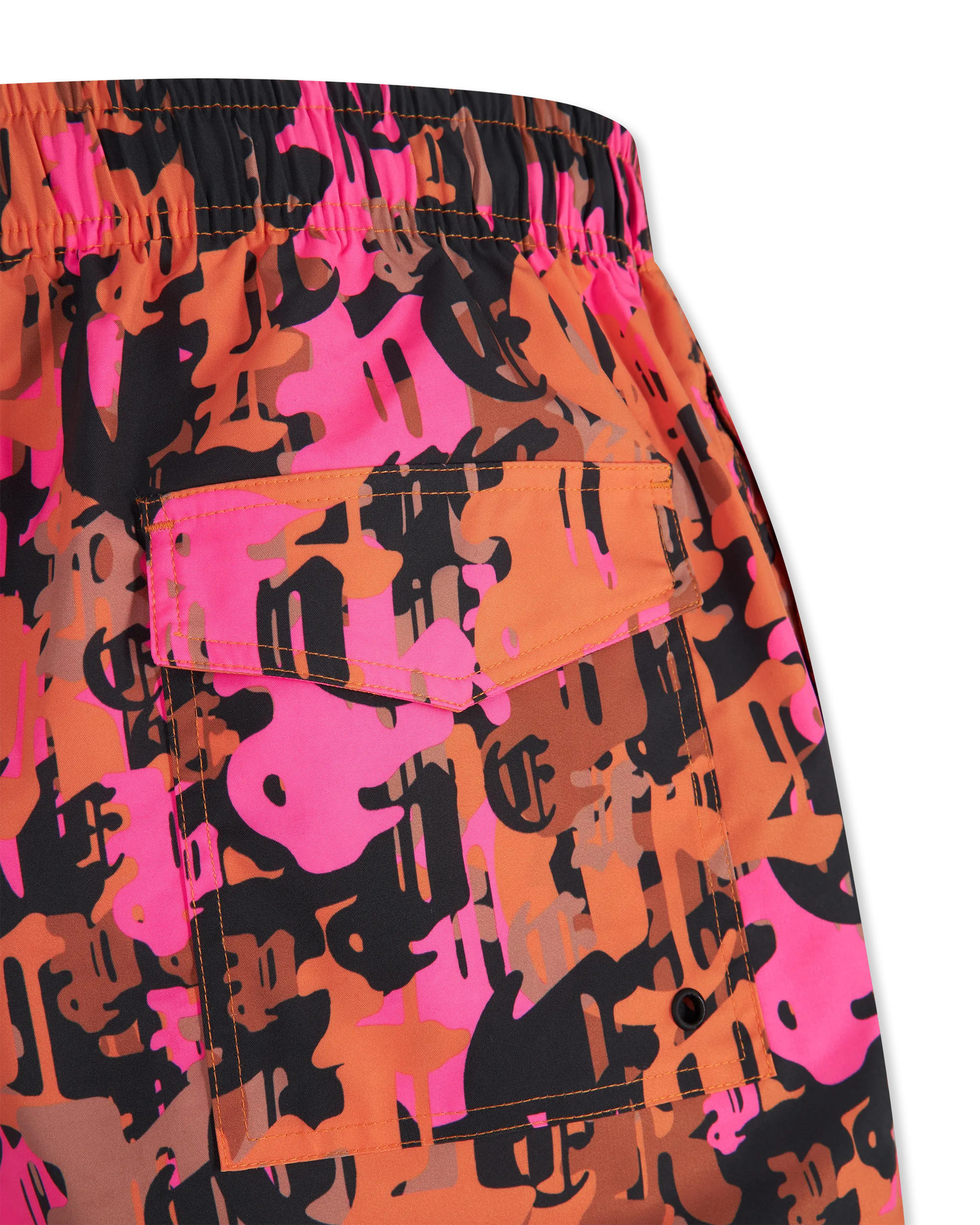 Purple Jeans Gothic Camo Swim Shorts