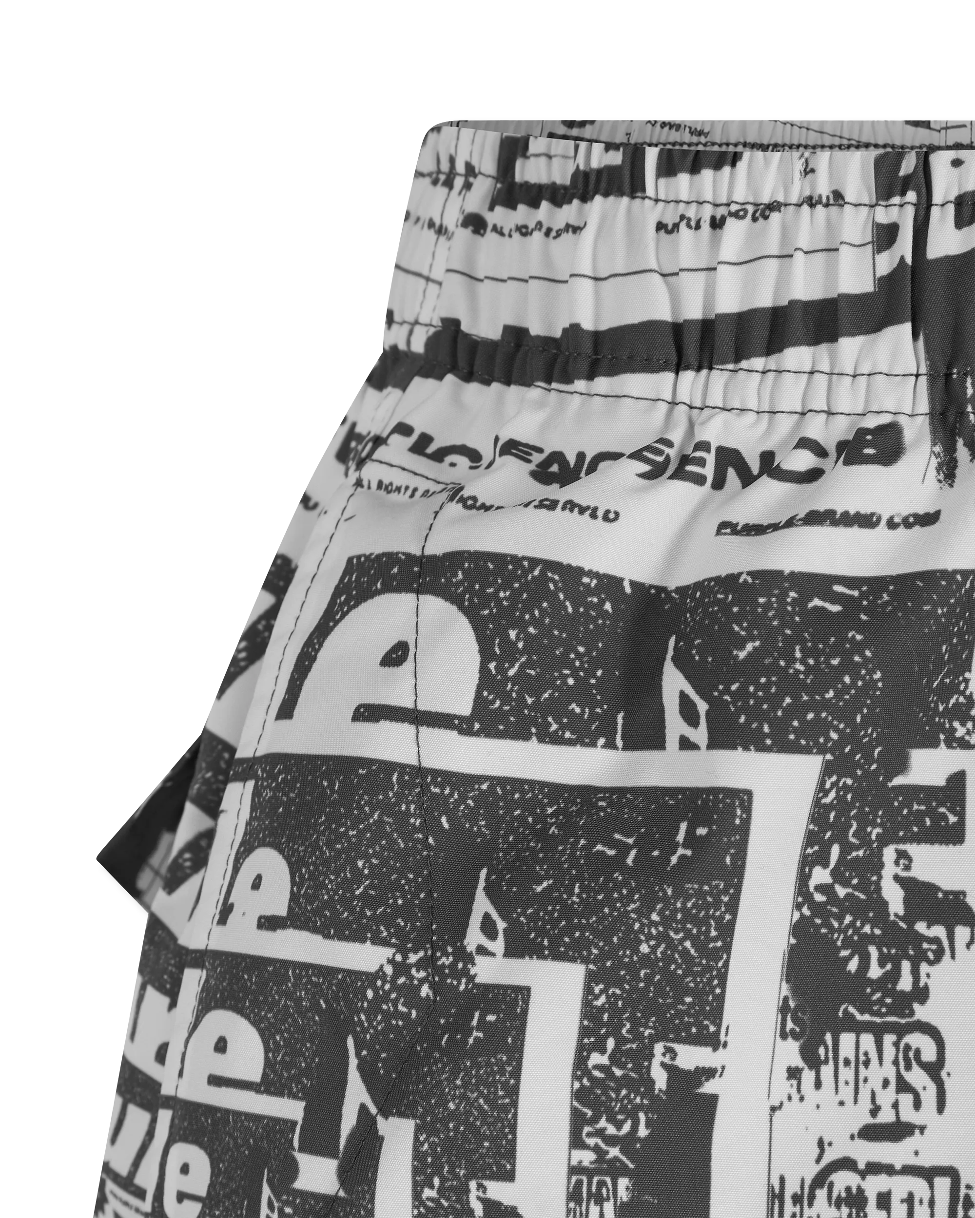 Tabloid Swim Shorts