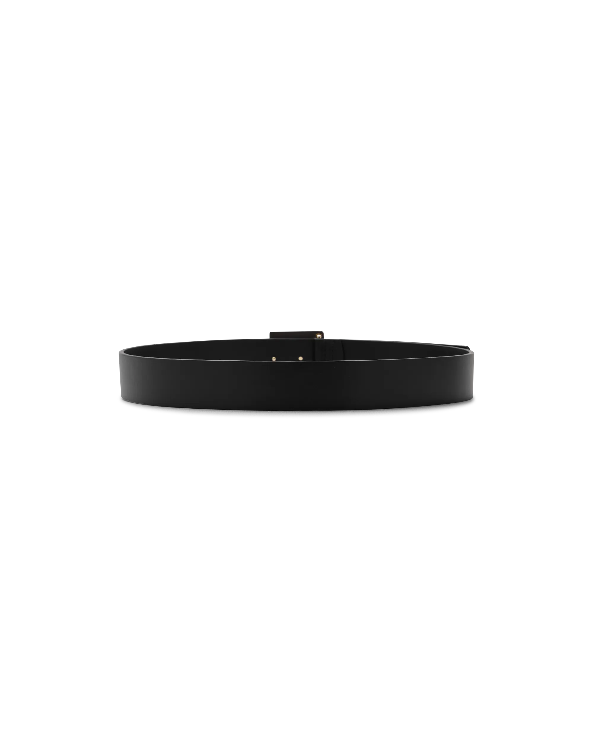 Moose Knuckles Large Logo Belt Gold
