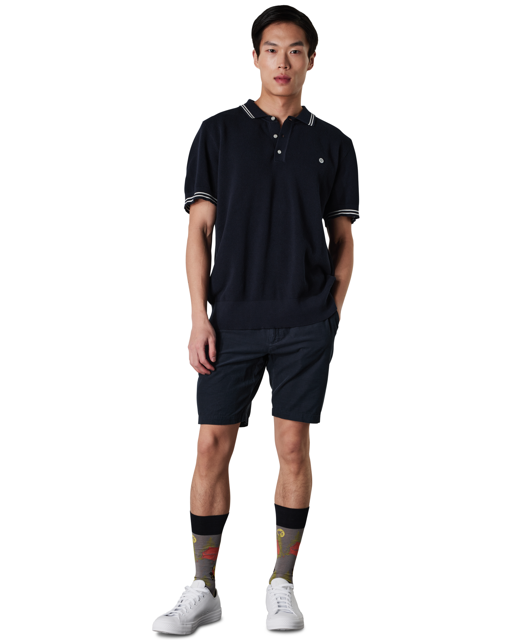 Cloud Corduroy Galaxy Bermuda