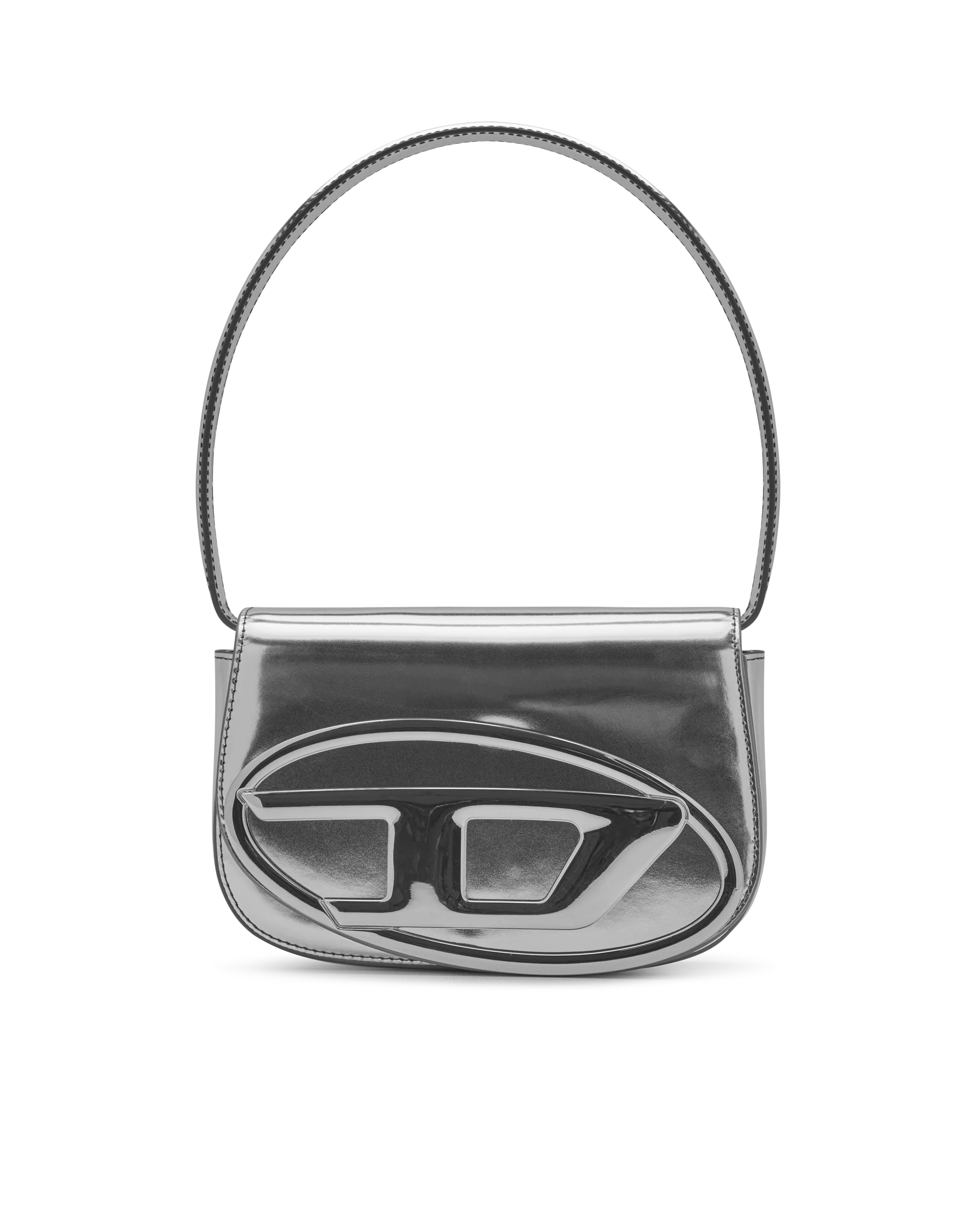 1DR-Iconic Mirrored Leather Shoulder Bag
