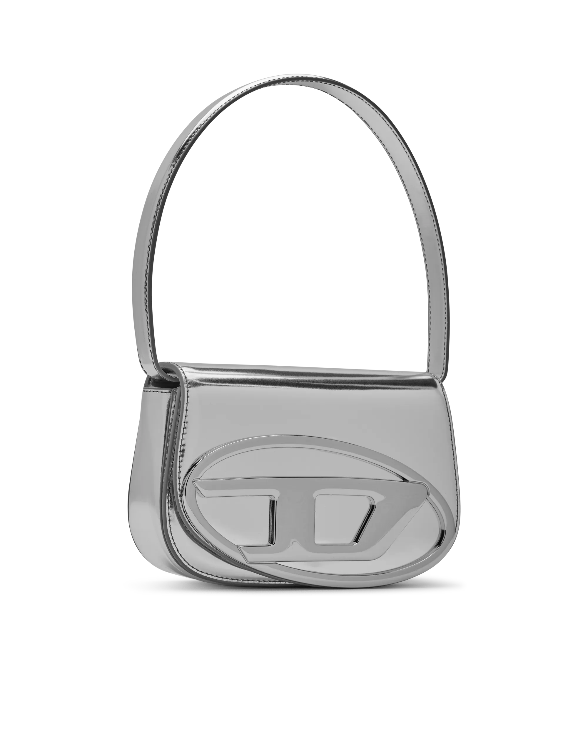 1DR-Iconic Mirrored Leather Shoulder Bag