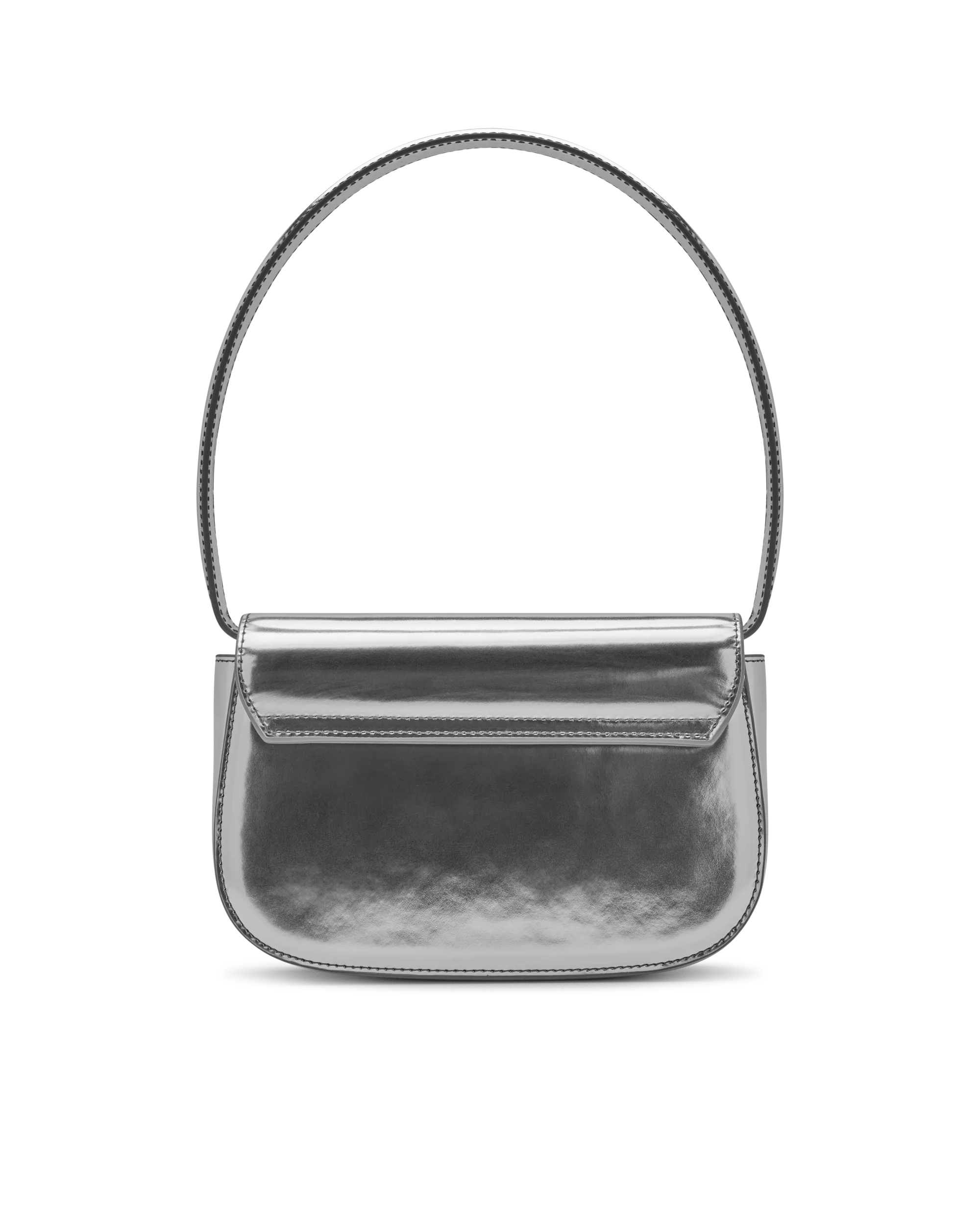 1DR-Iconic Mirrored Leather Shoulder Bag