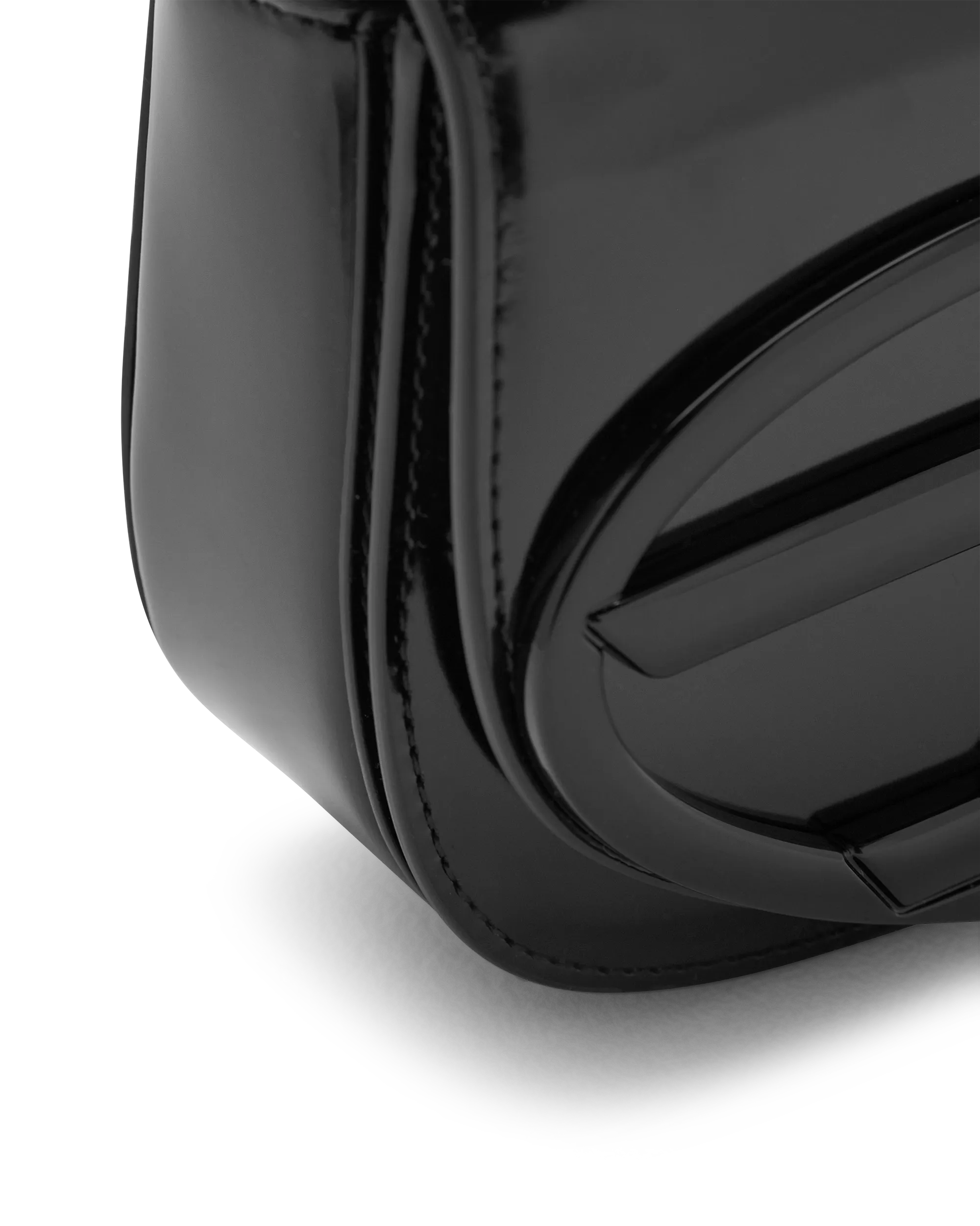 1DR-Iconic Mirrored Leather Shoulder Bag