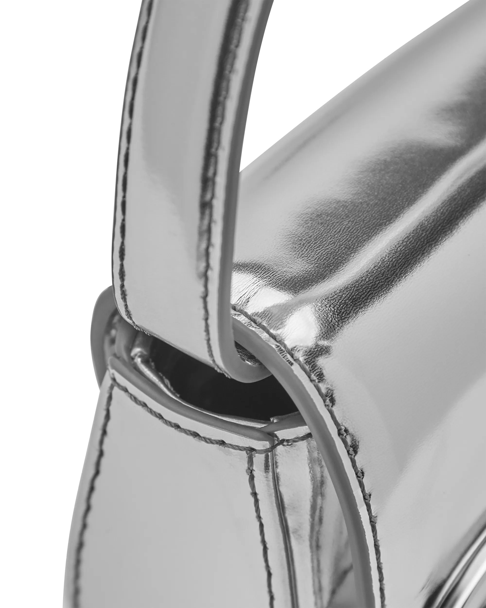 1DR-XS-S Iconic Mirrored Leather Mini Bag