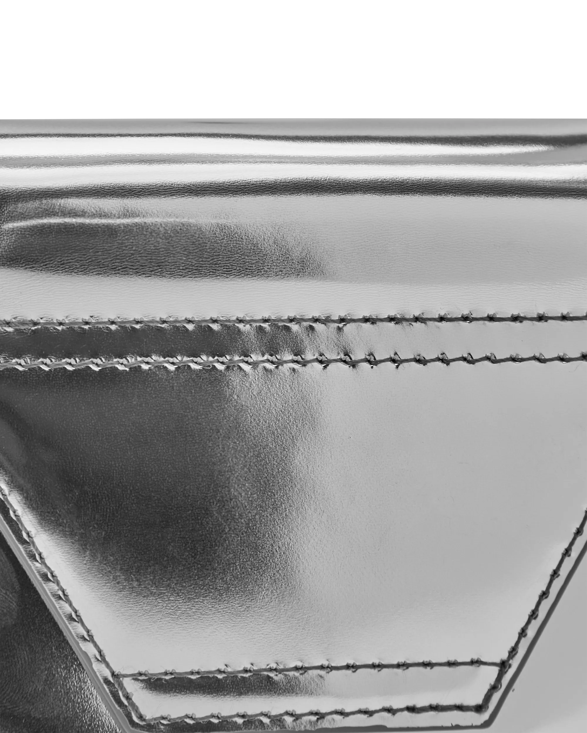 1DR-XS-S Iconic Mirrored Leather Mini Bag