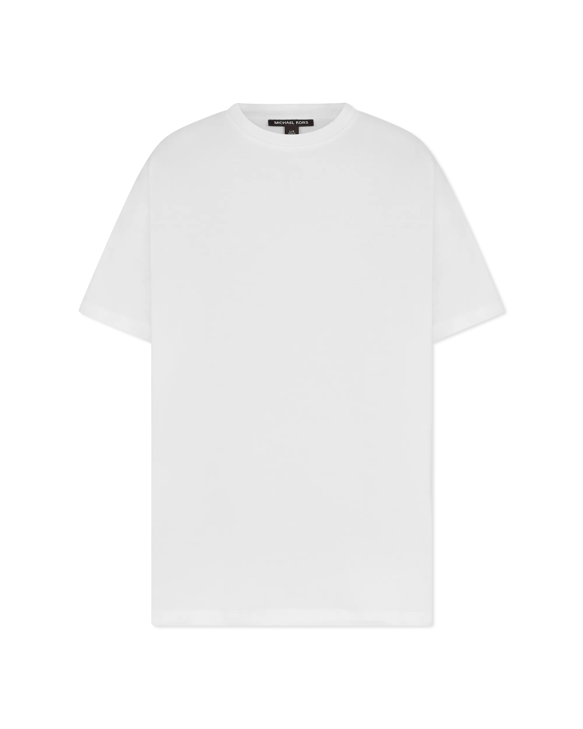 Logo Embossed Cotton T-Shirt