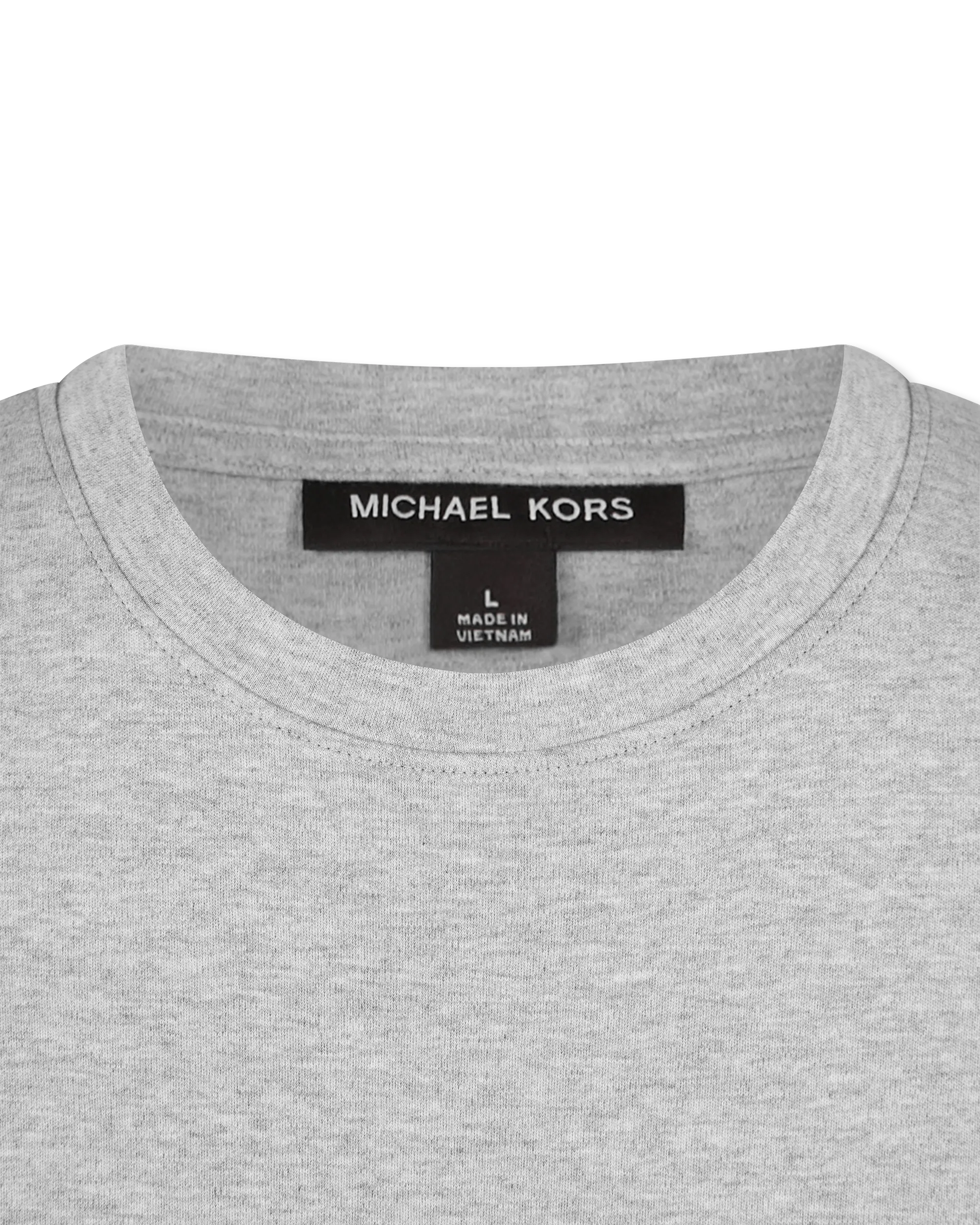 Logo Embossed Cotton T-Shirt