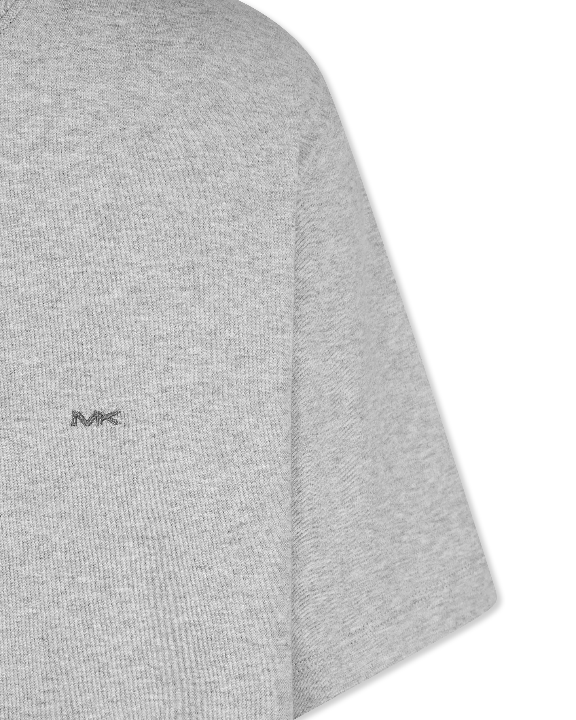 Logo Embossed Cotton T-Shirt