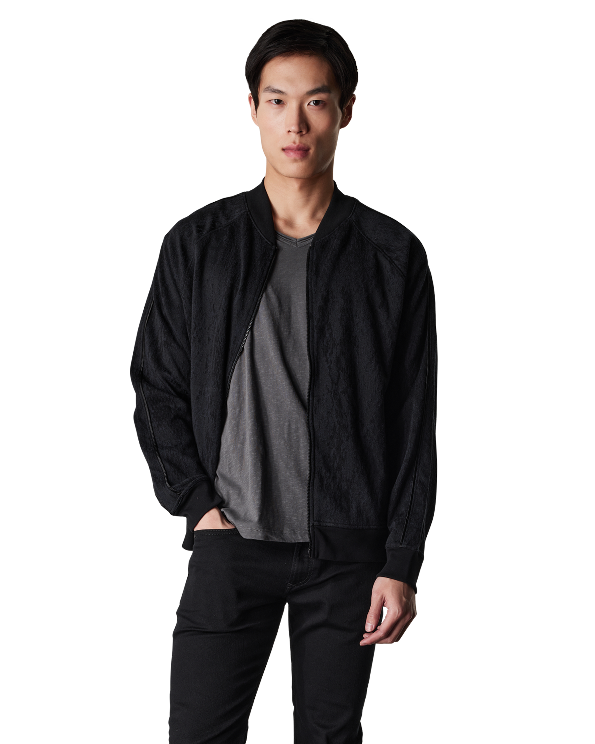Miles Slub V-Neck T-Shirt
