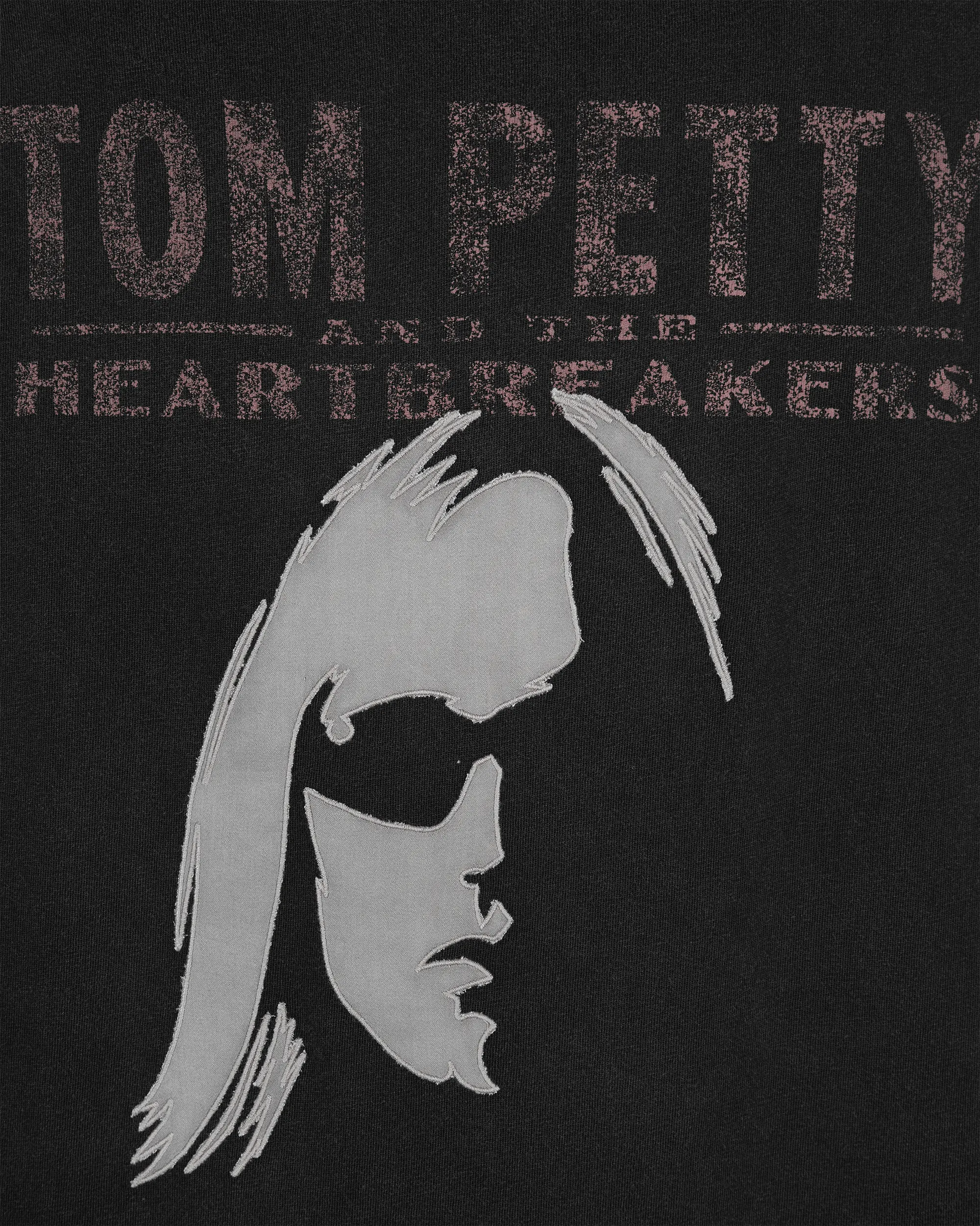 Tom Petty Applique T-Shirt