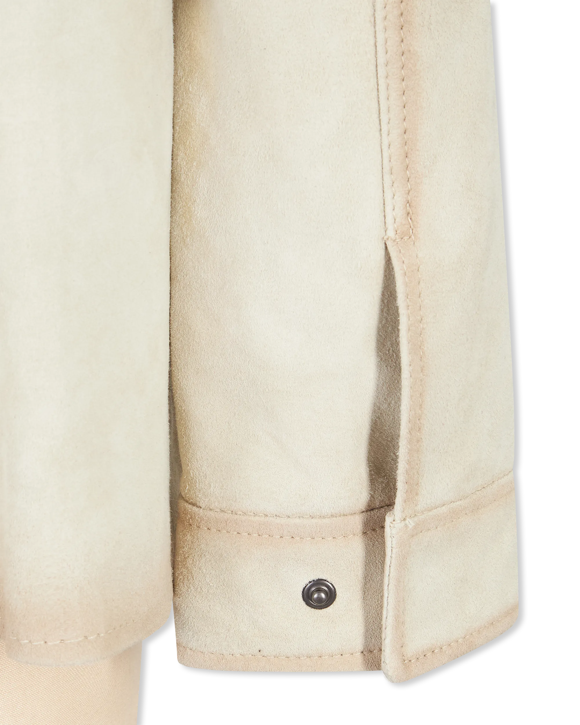 Izzy Leather Shirt Jacket