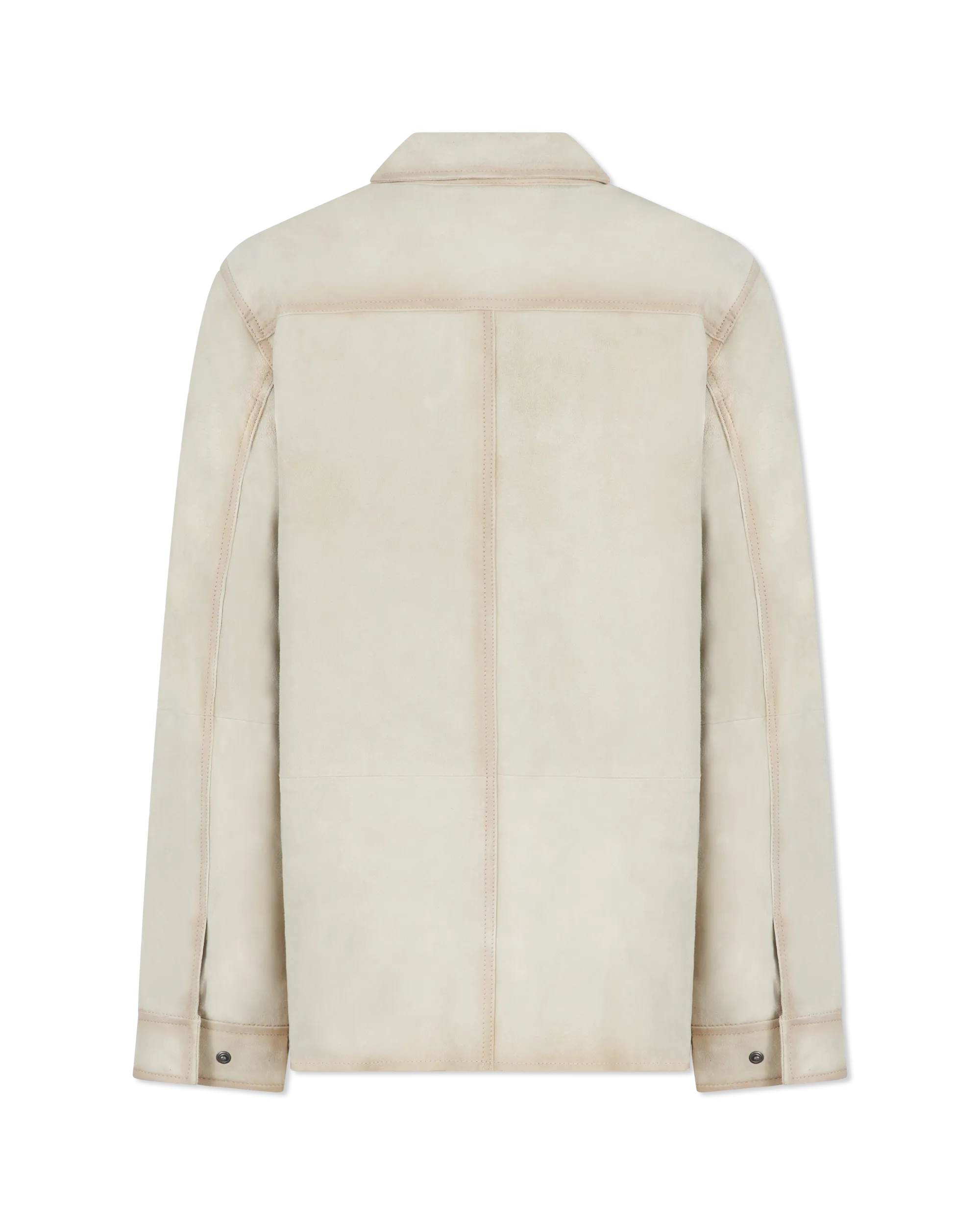 Izzy Leather Shirt Jacket