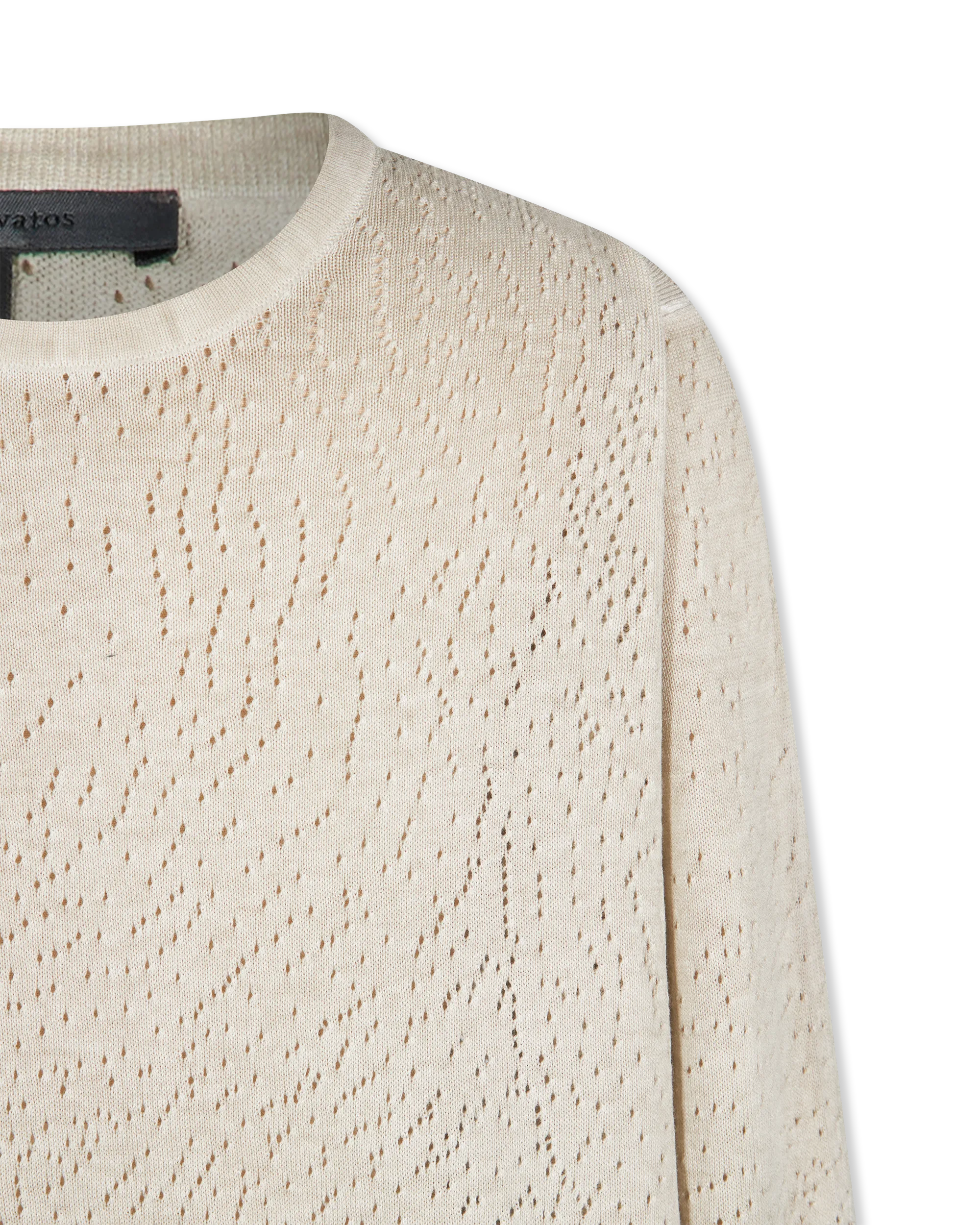 Camden Mesh Stitch Sweater