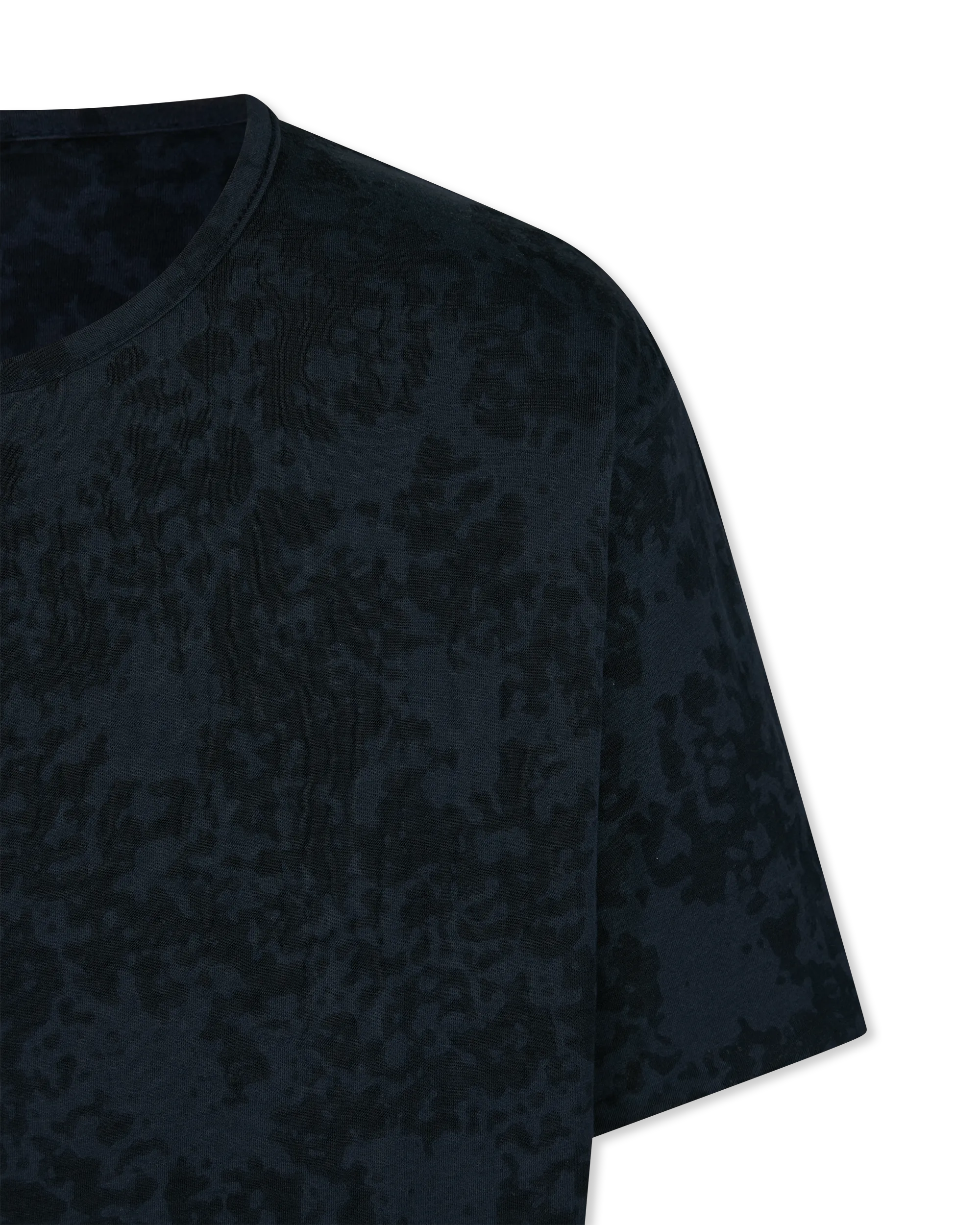 Reyes Reversible Burnout Crew Neck T-Shirt