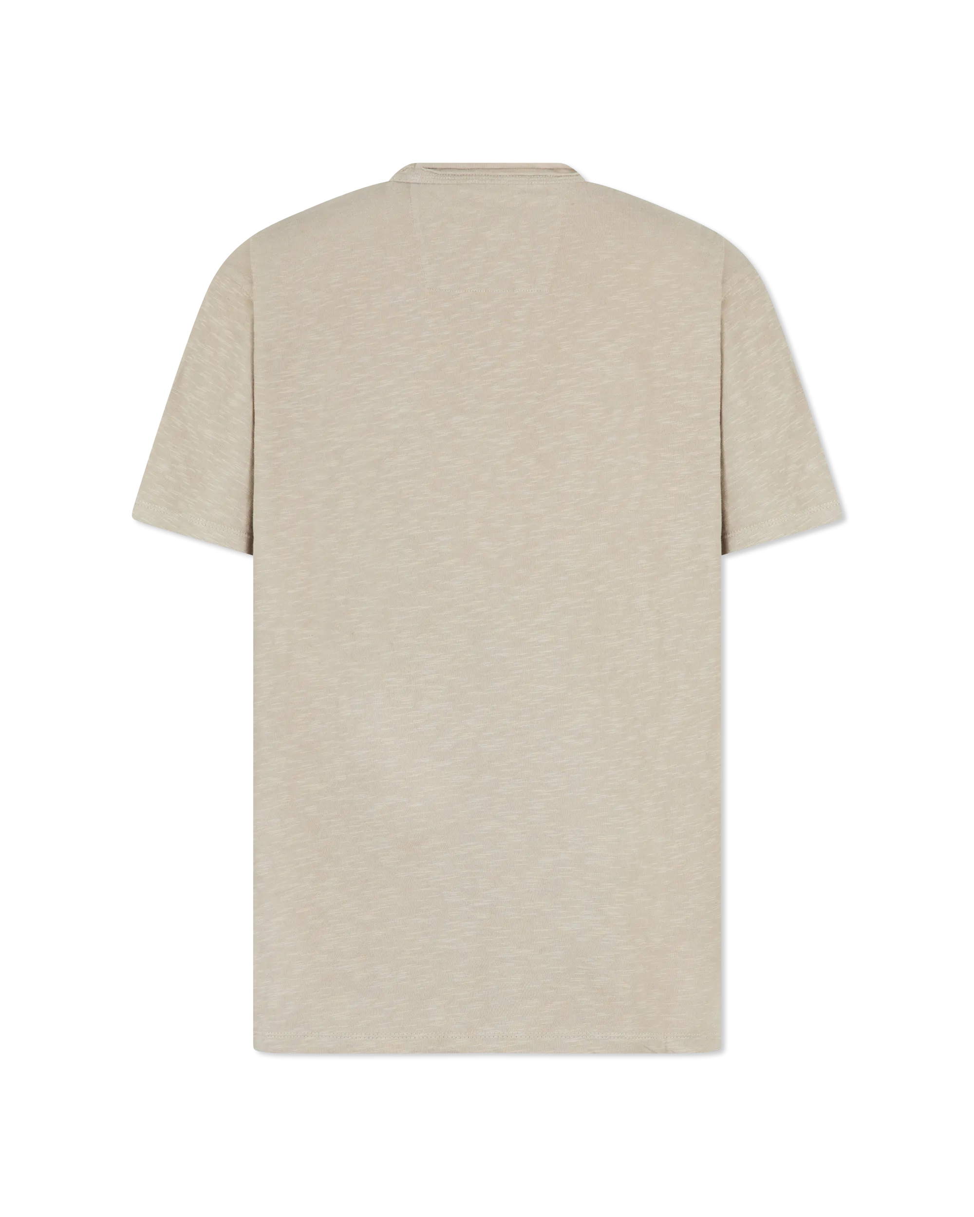Miles Raw Edge Slub V-Neck T-Shirt