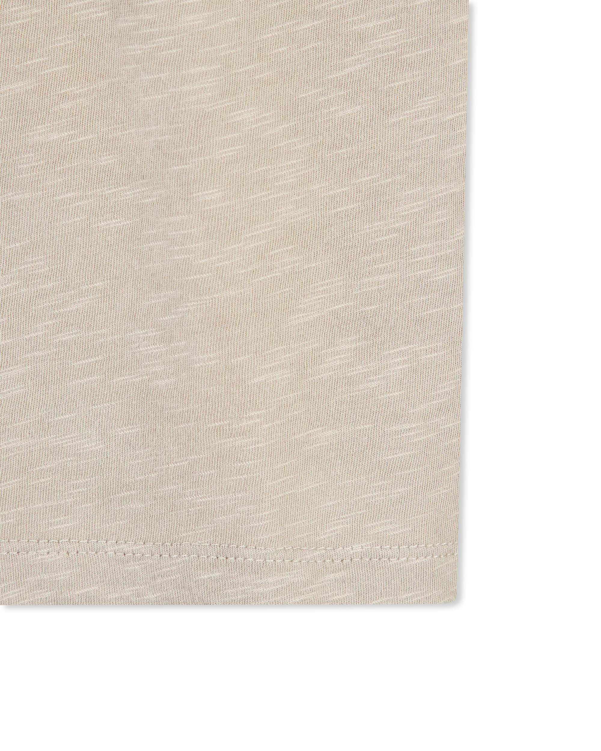 Miles Raw Edge Slub V-Neck T-Shirt