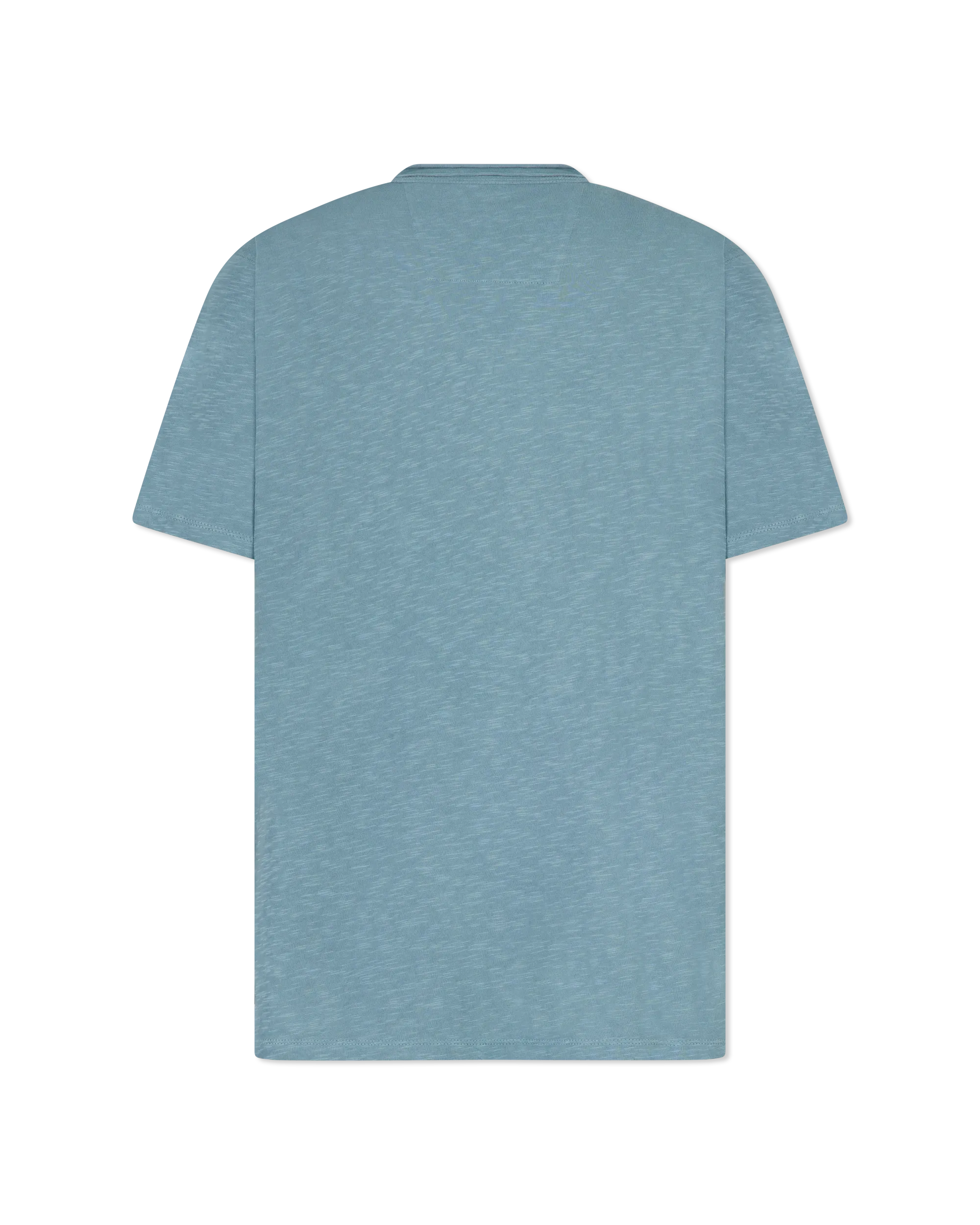Miles Raw Edge Slub V-Neck T-Shirt