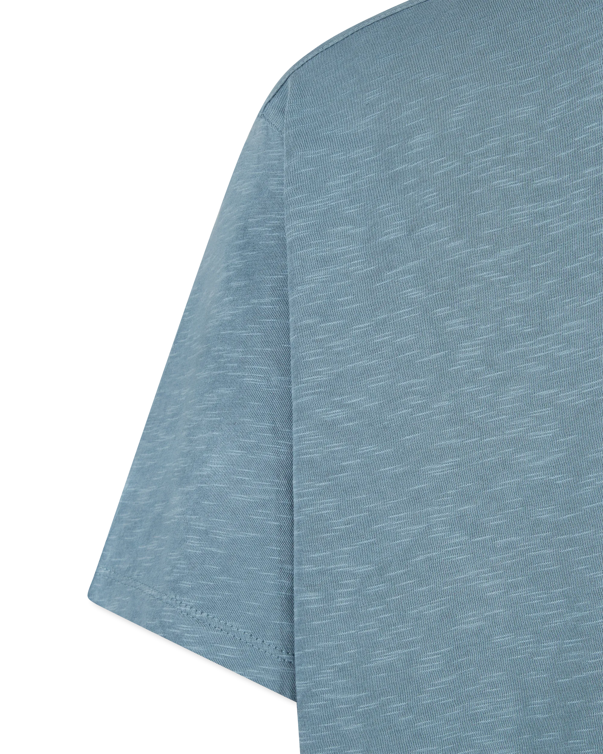 Miles Raw Edge Slub V-Neck T-Shirt