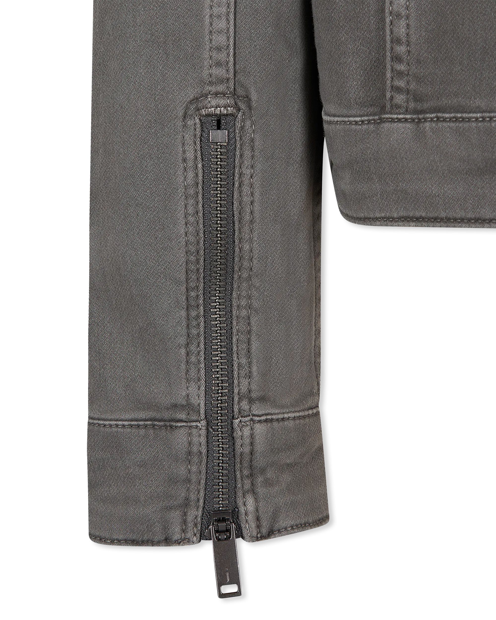 Scott Hooded Denim Trucker Jacket