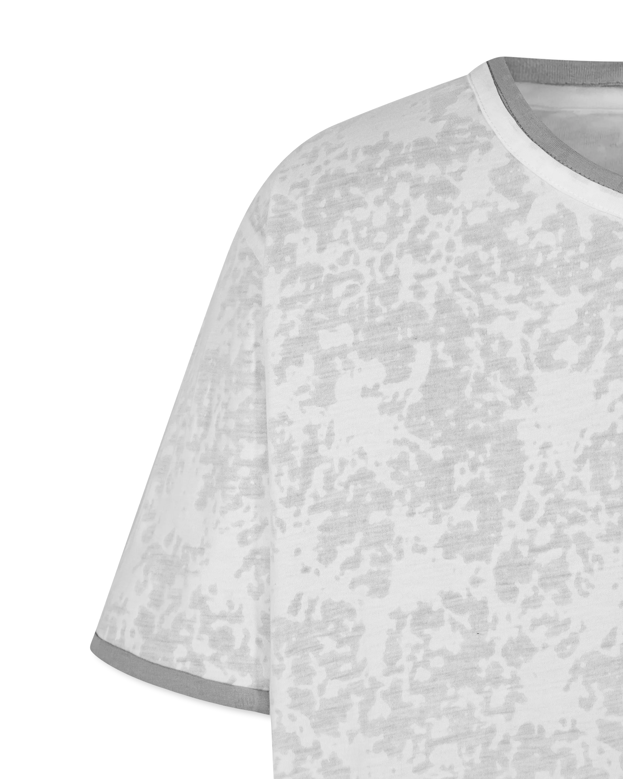 Reyes Reversible Burnout Crew Neck T-Shirt