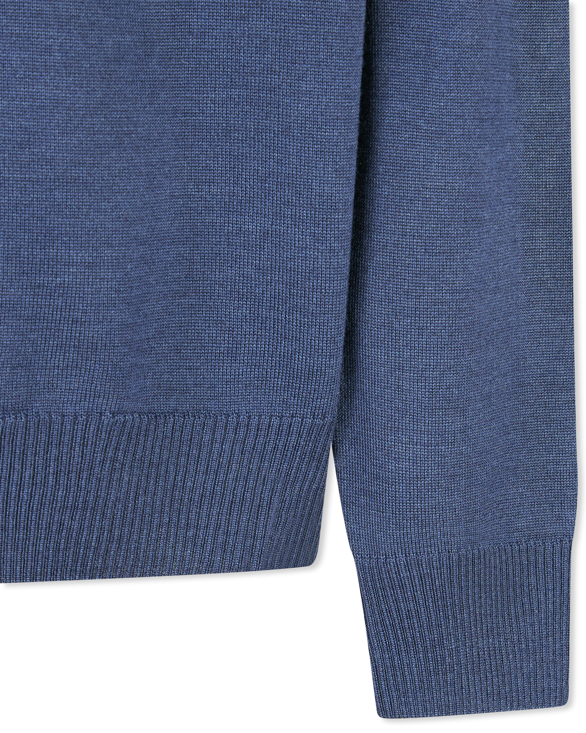 Merino Wool Zipped Cardigan