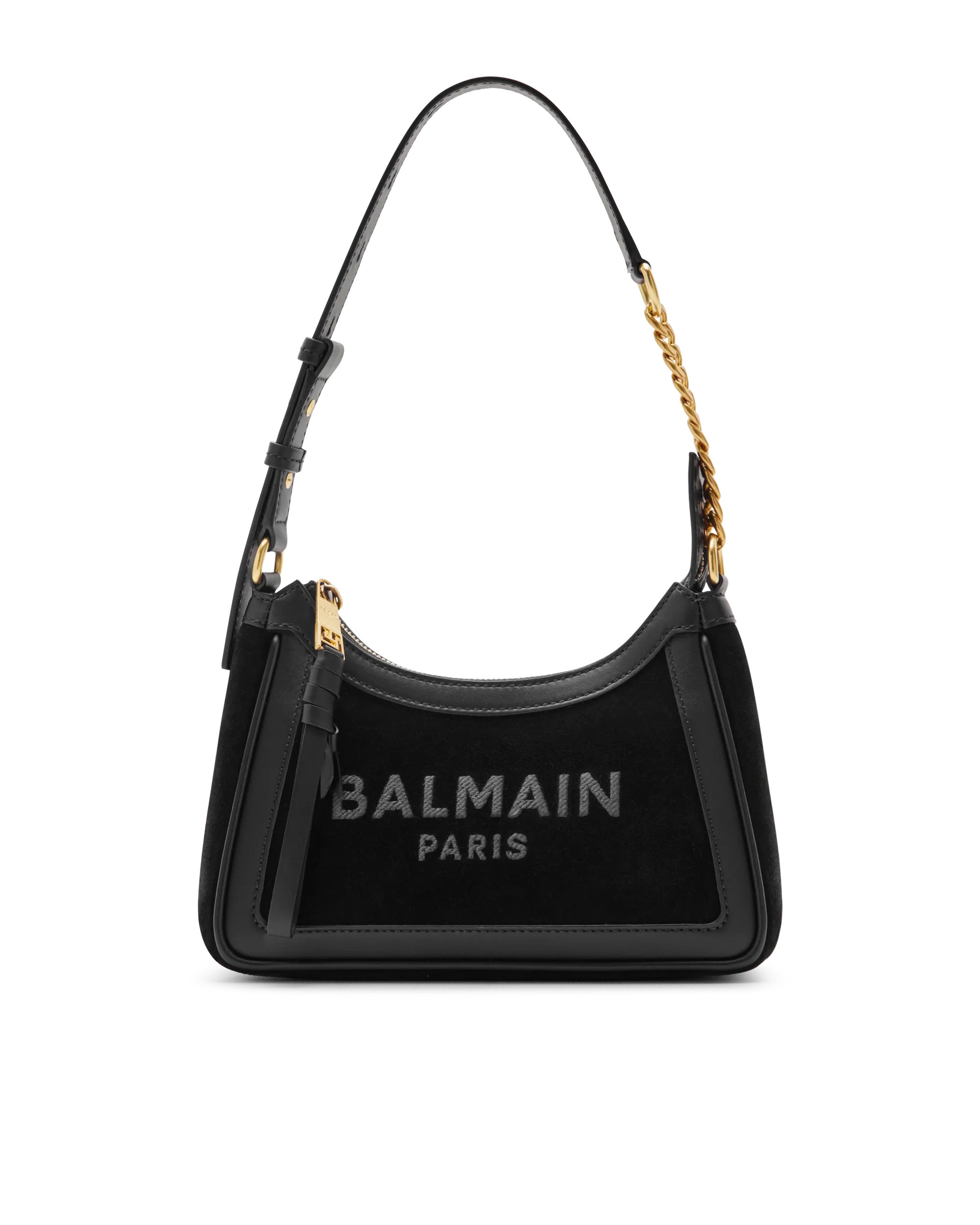 B-Army Suede Shoulder Bag