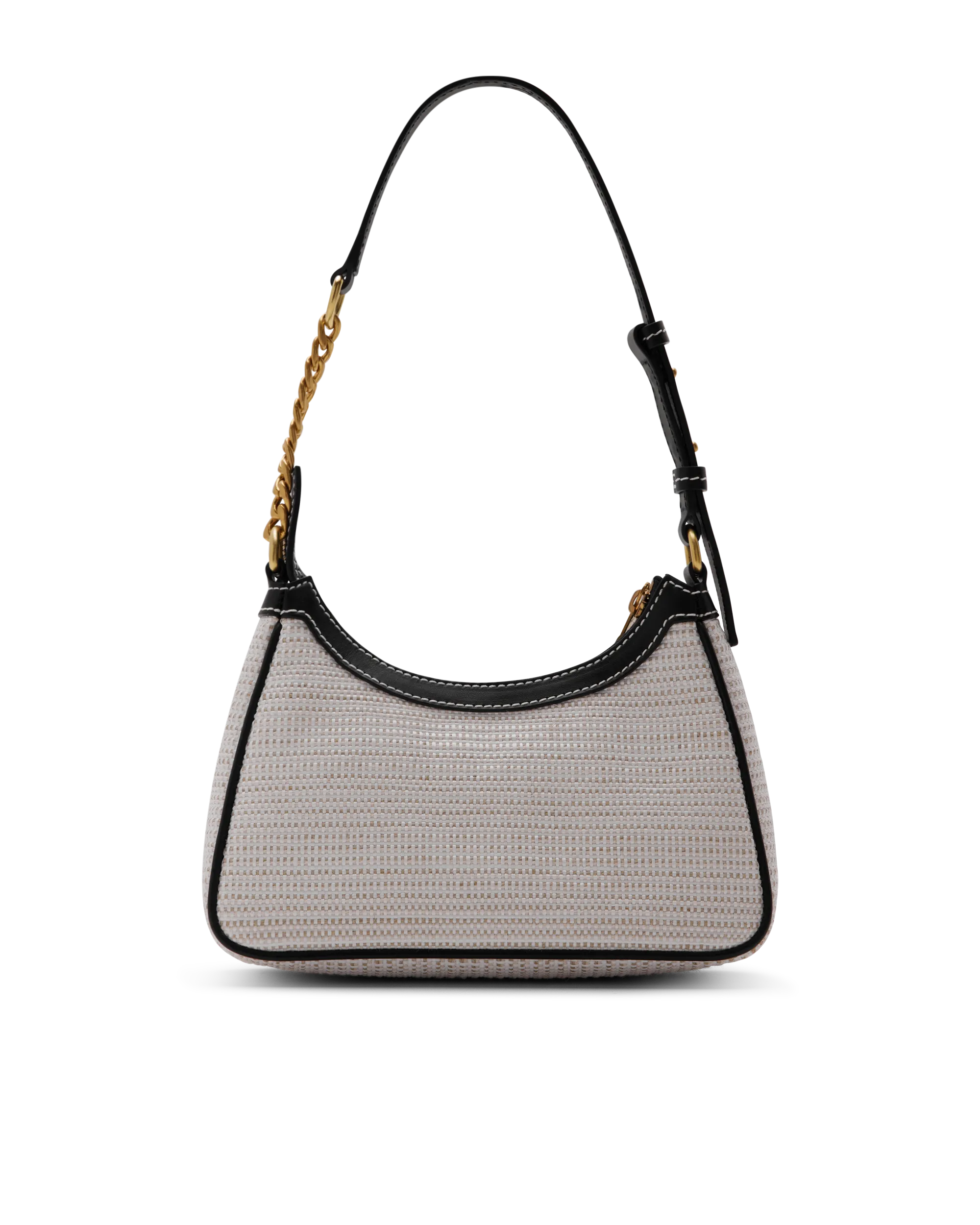 B-Army Raffia Shoulder Bag