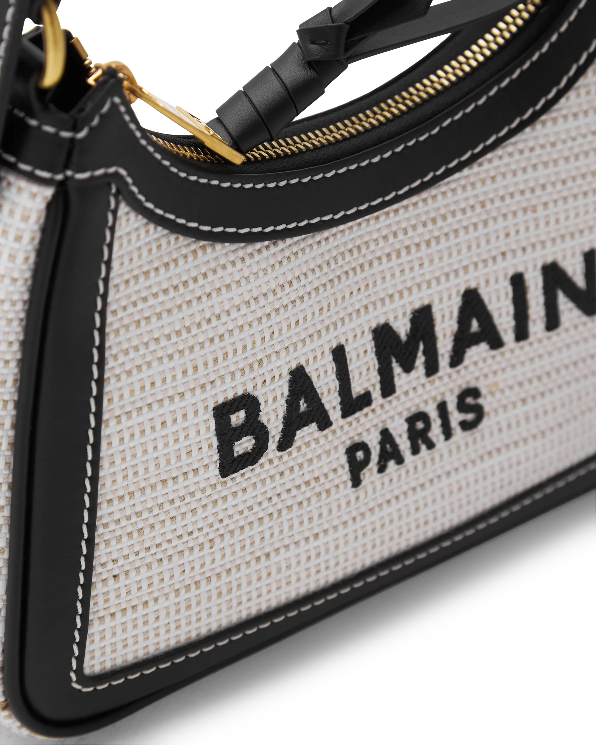 B-Army Raffia Shoulder Bag