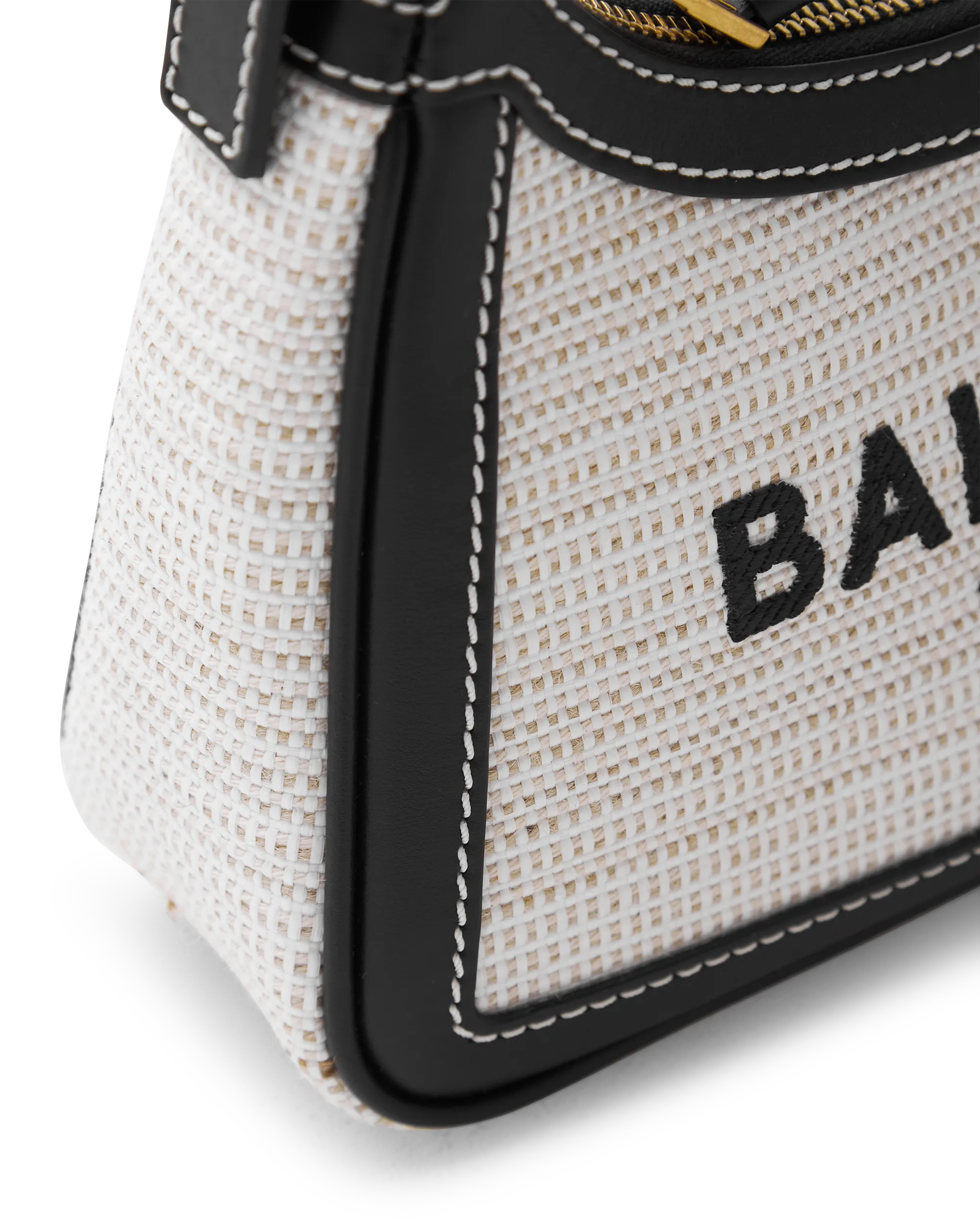 B-Army Raffia Shoulder Bag